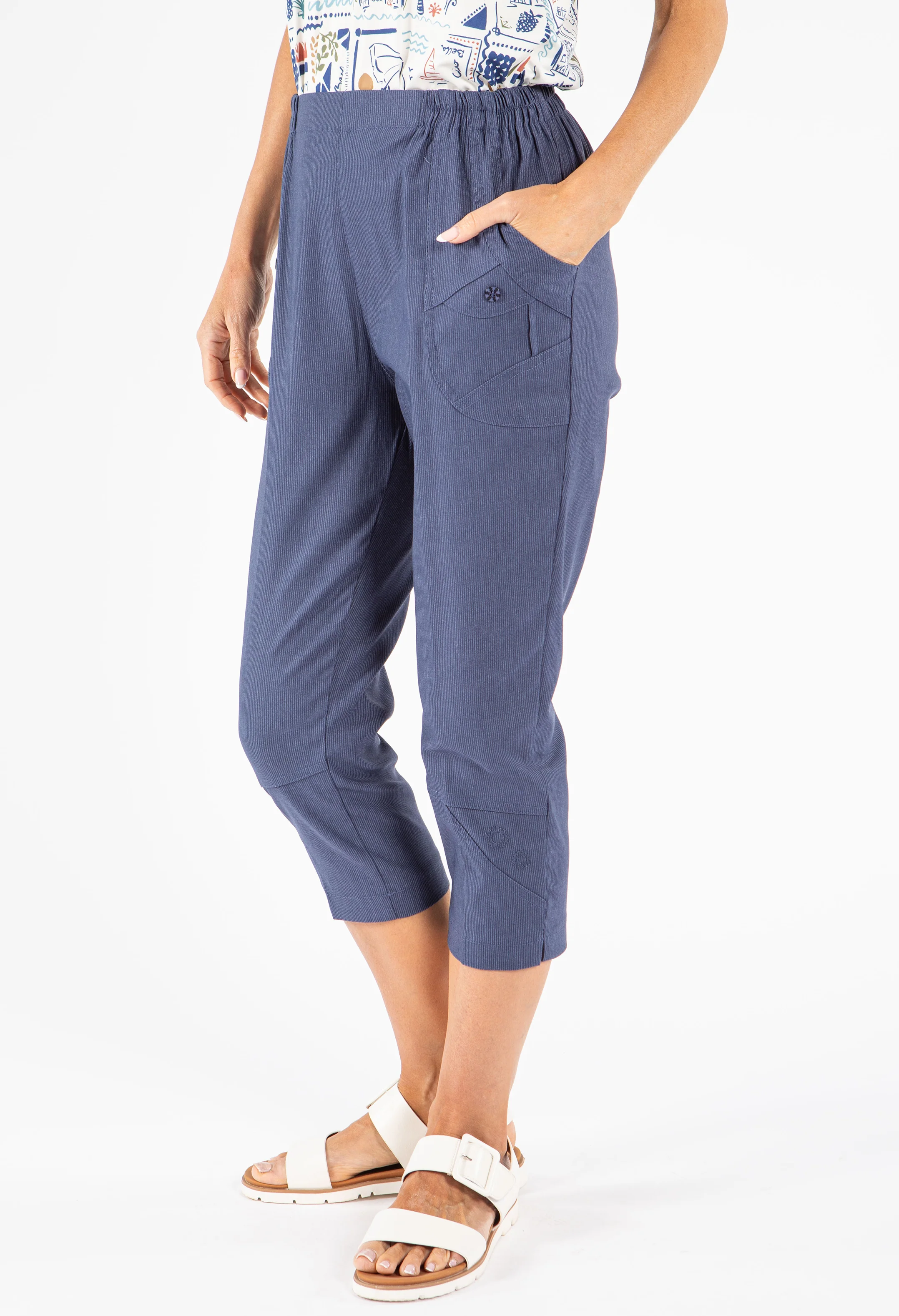 Pull On Capris - Image 7