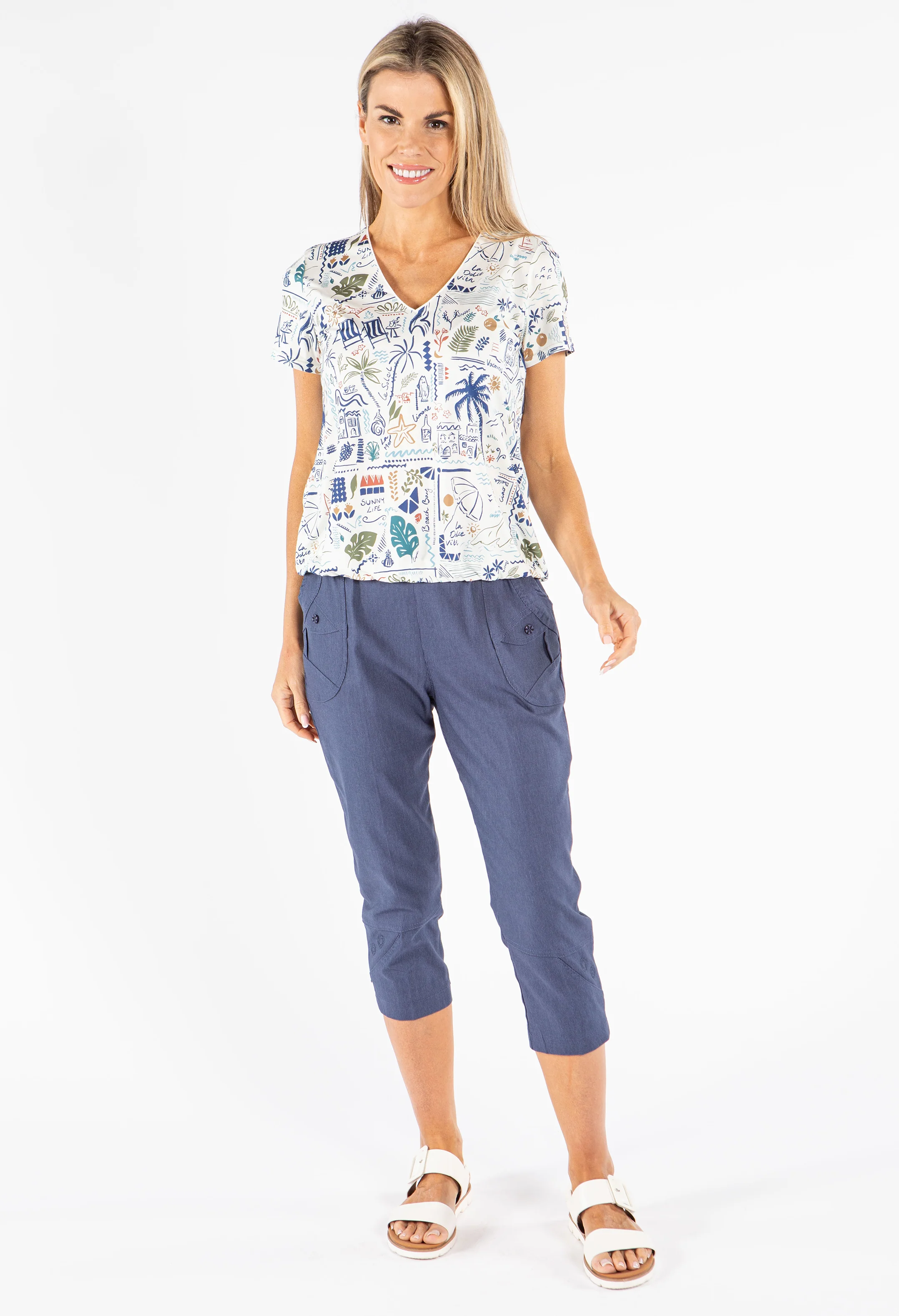 Pull On Capris - Image 8