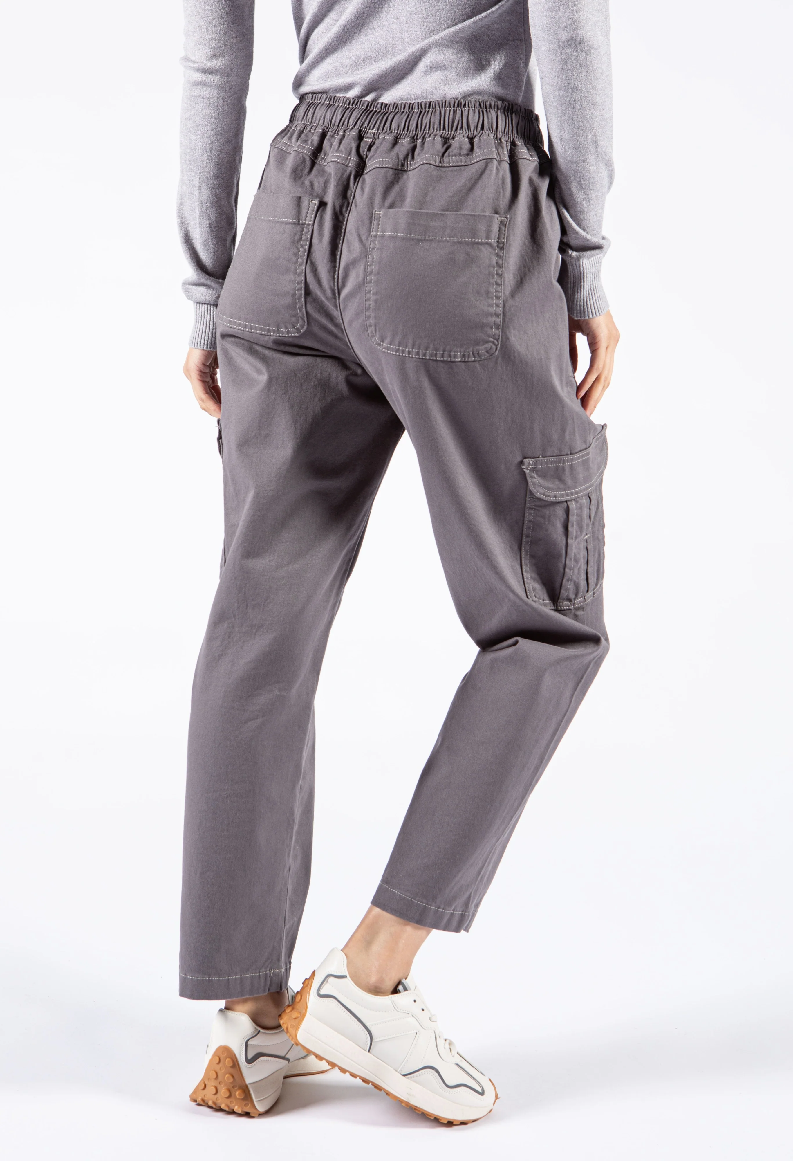 Pull On Cargo Trousers - Image 3