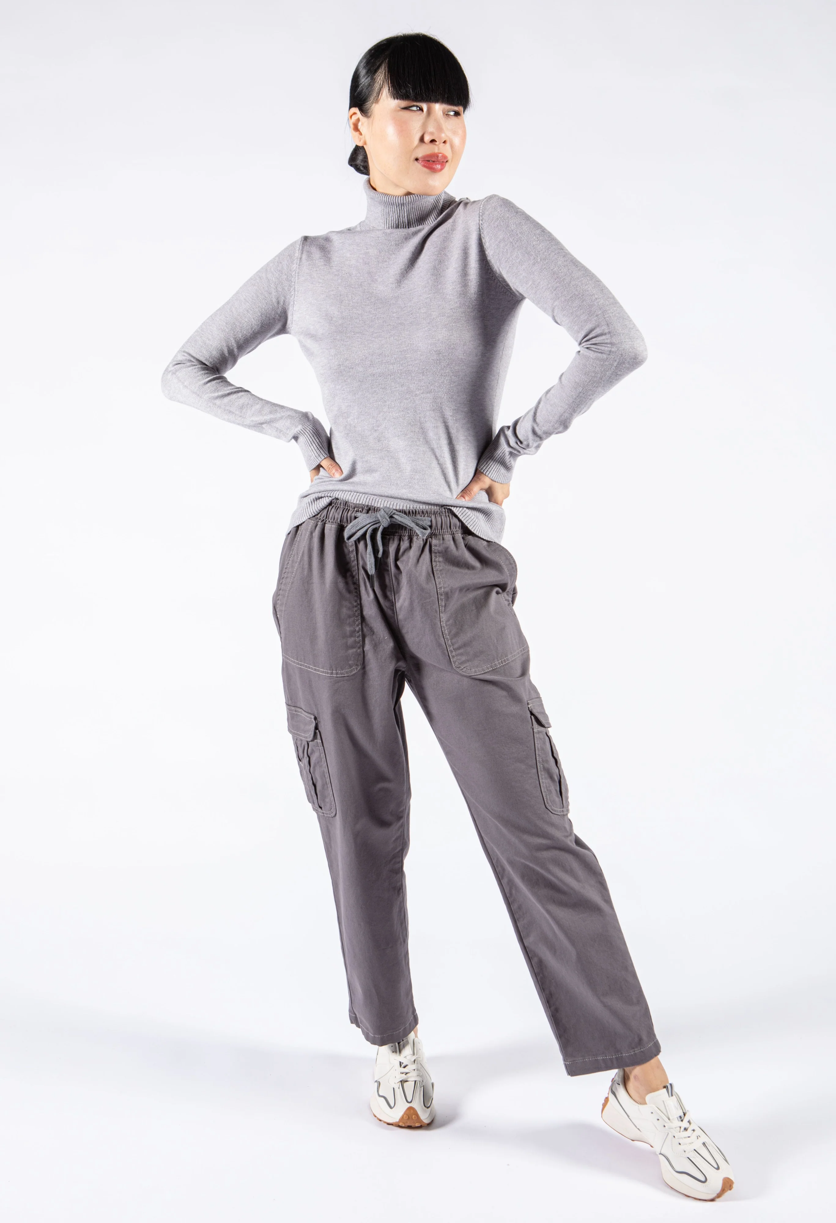 Pull On Cargo Trousers - Image 4