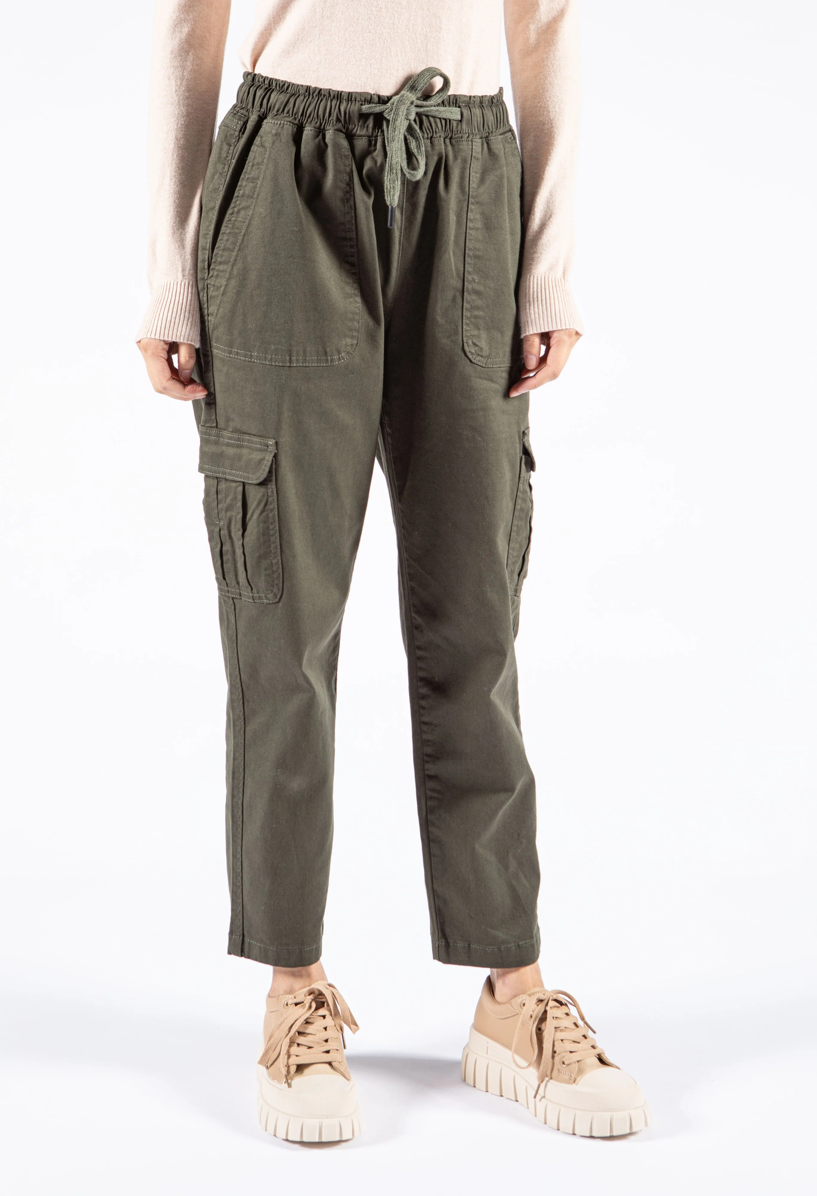 Pull On Cargo Trousers - Image 5