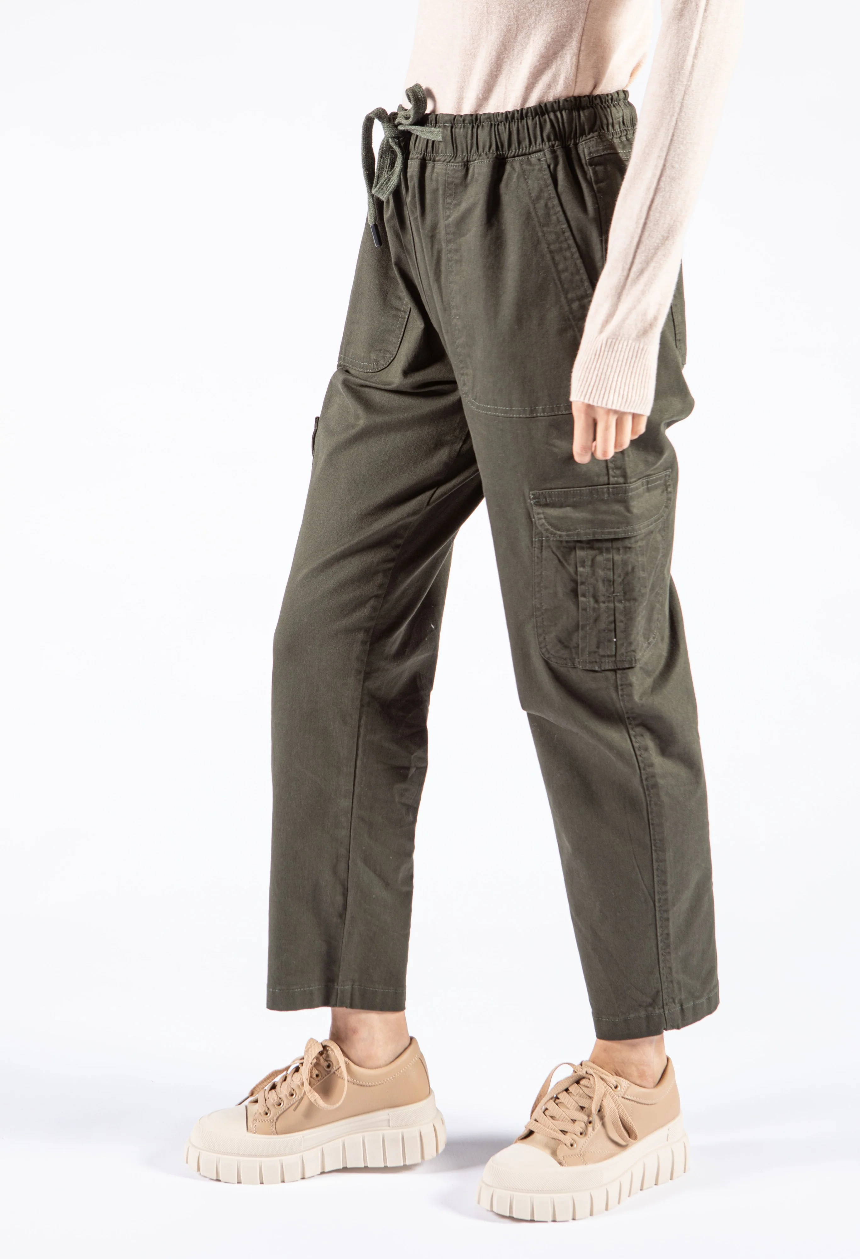 Pull On Cargo Trousers - Image 6