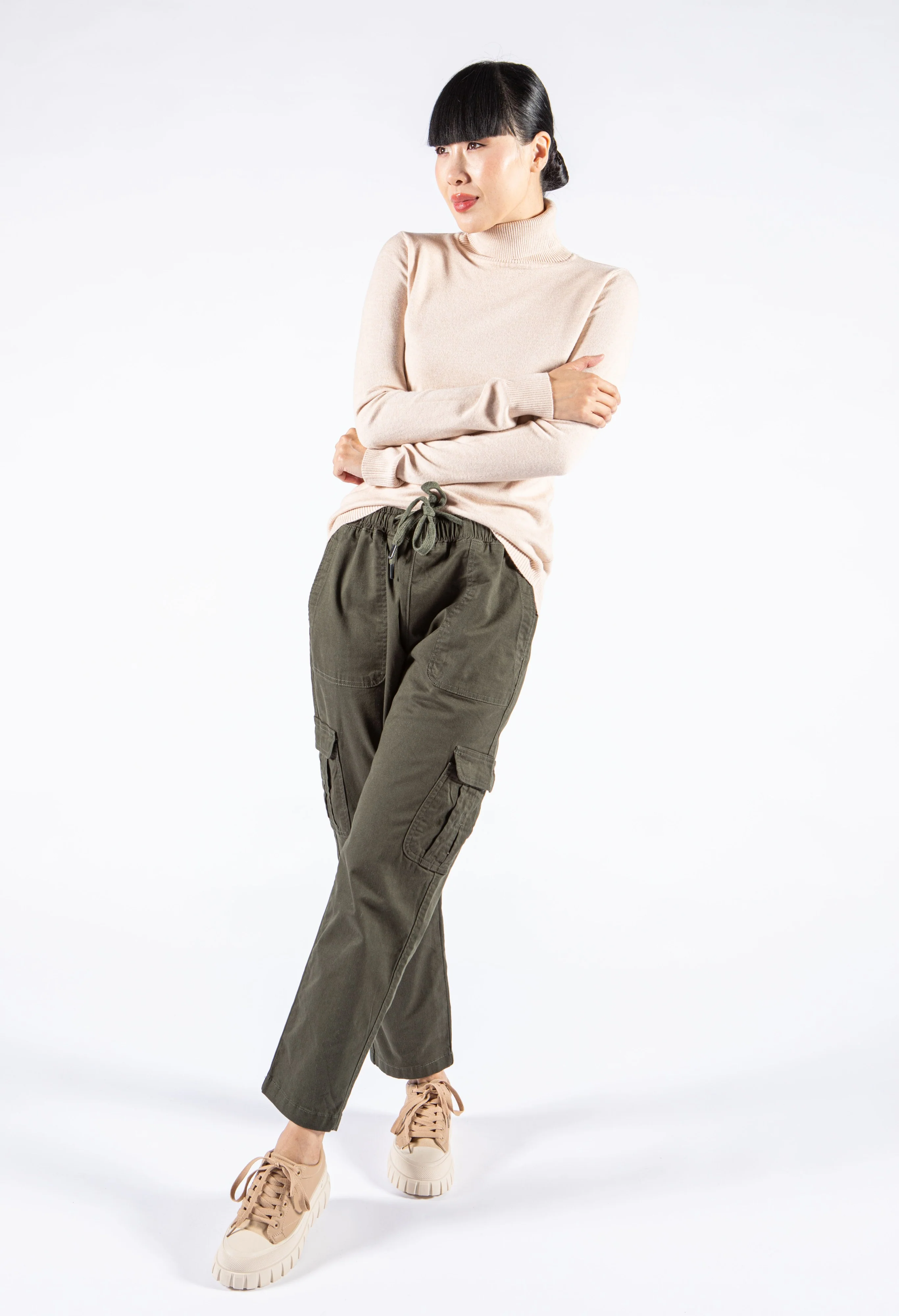 Pull On Cargo Trousers - Image 8