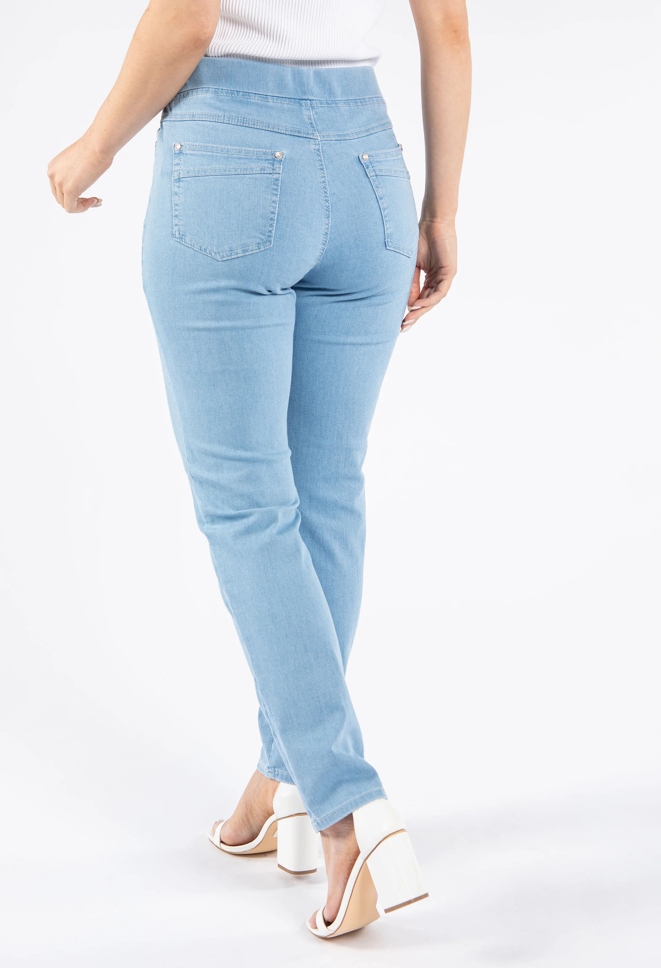 Pull On Slim Fit Jeans - Image 12