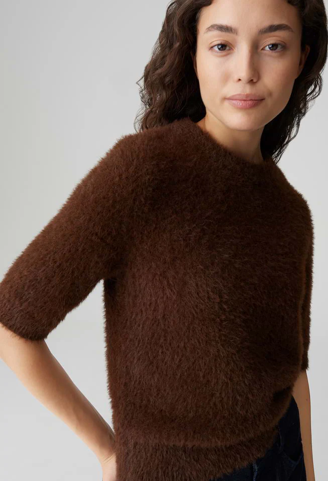 Puvet Slim short-sleeved knitted jumper - Image 2