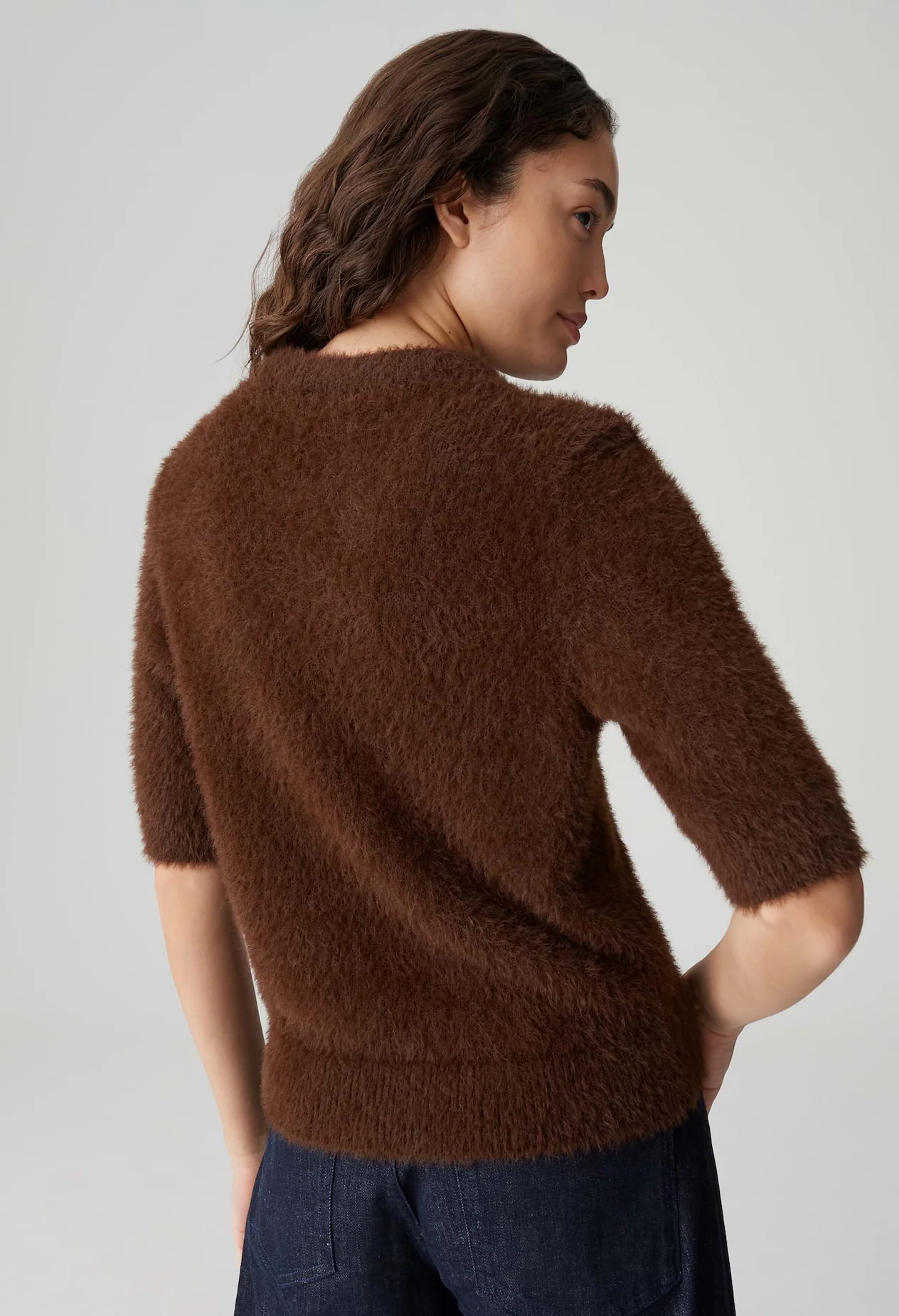 Puvet Slim short-sleeved knitted jumper - Image 4