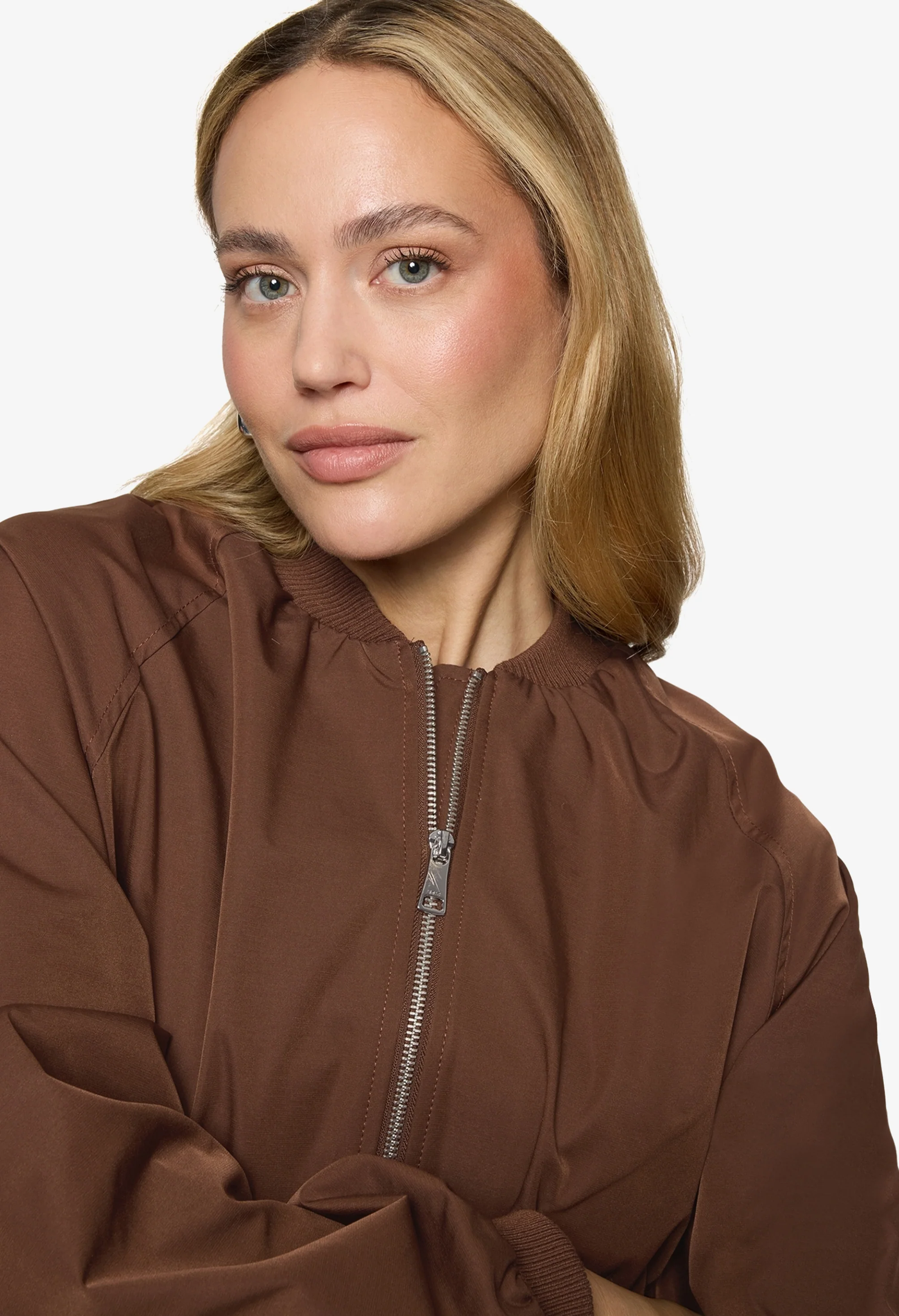 Relaxed Fit Bomber Jacket - Image 3