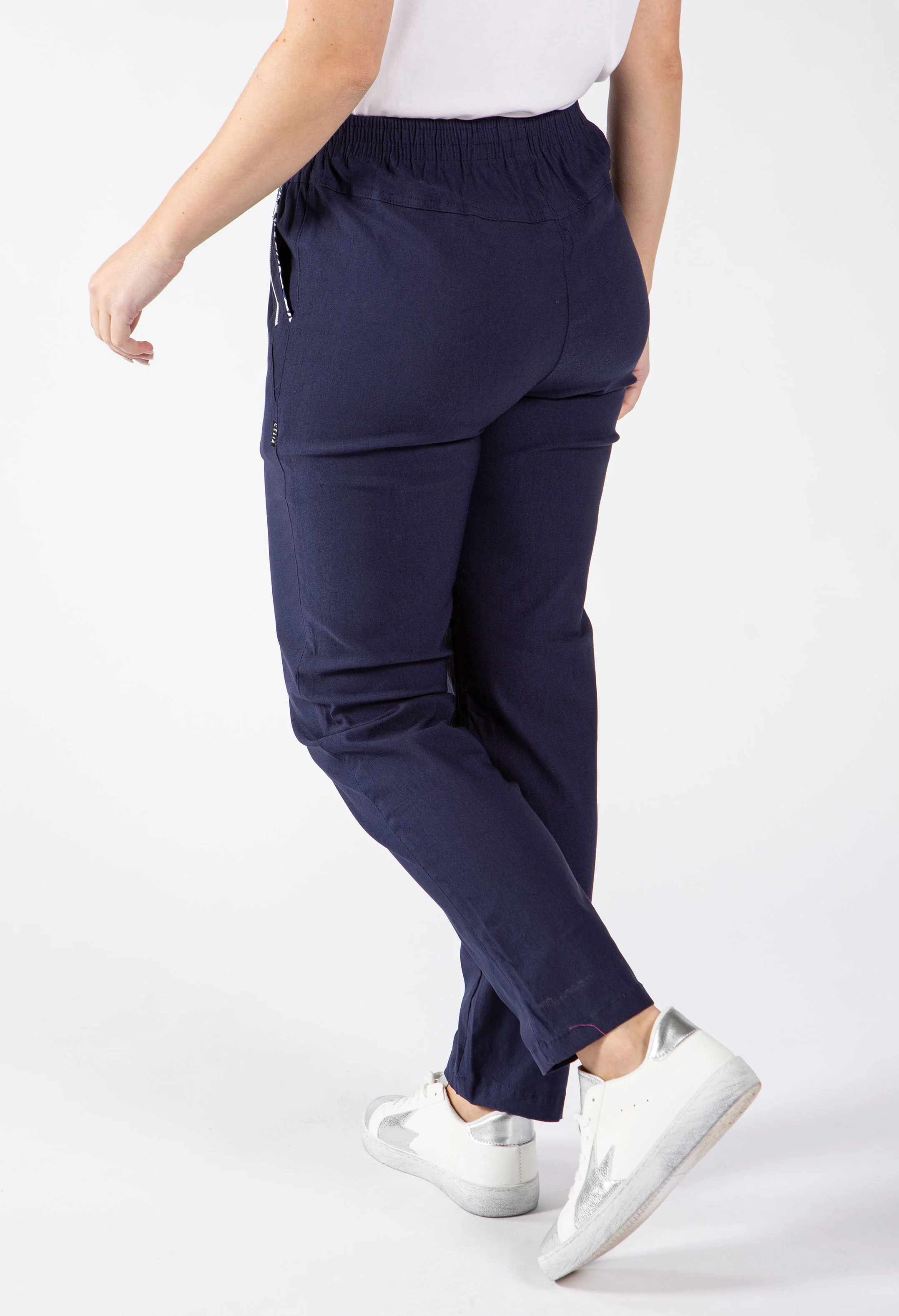 Relaxed Fit Pull On Trousers - Image 4