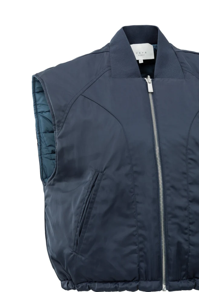Reversible padded bodywarmer - Image 5