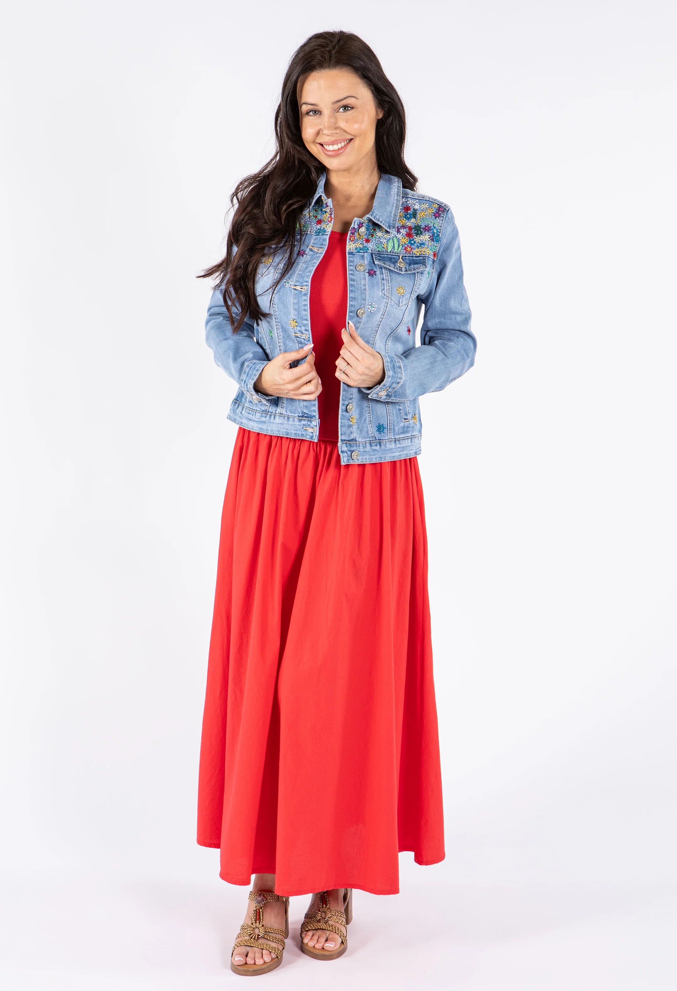 Ribbed Bodice Sleeveless Maxi Dress - Image 19