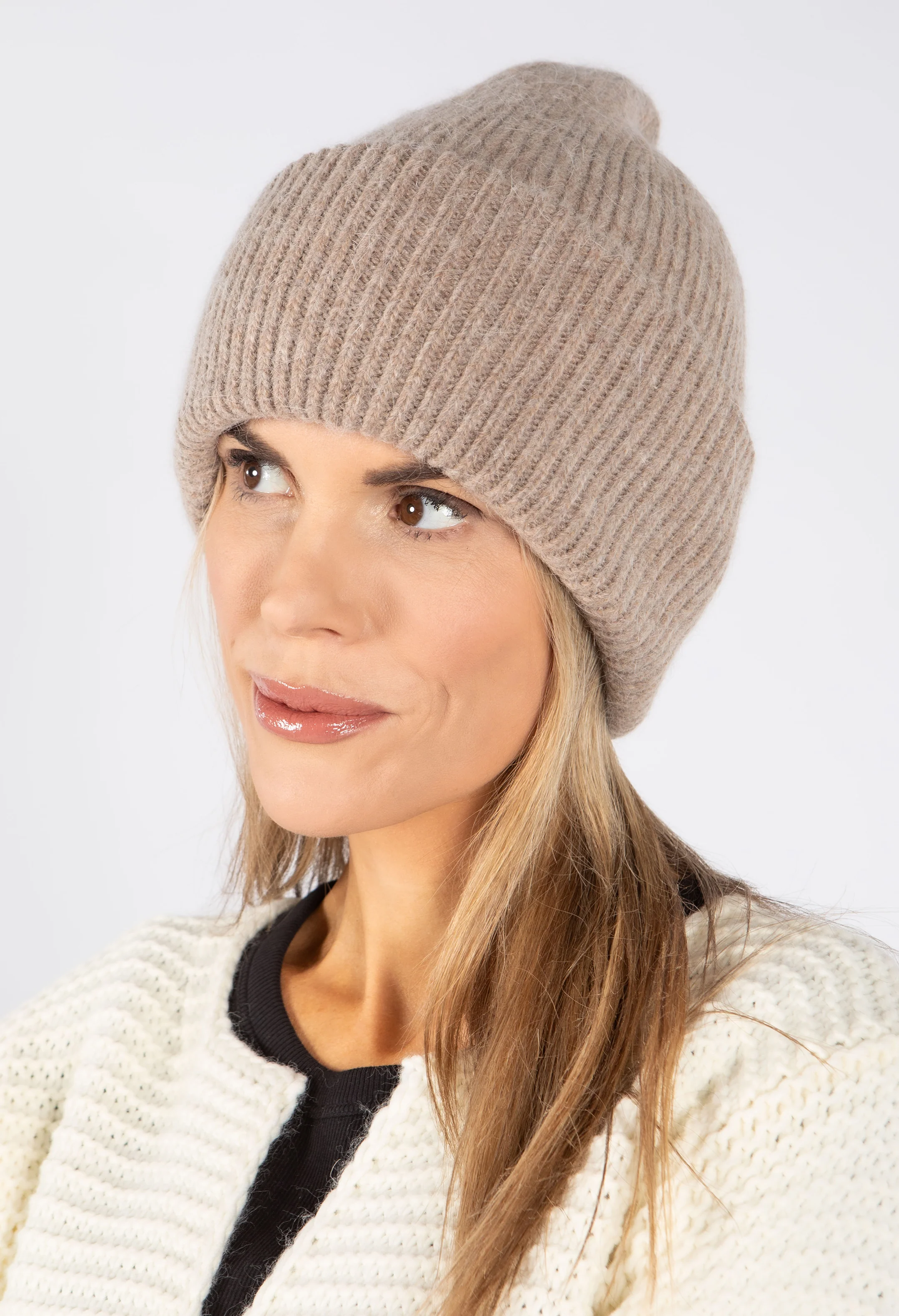 Ribbed Knit Beanie - Image 11