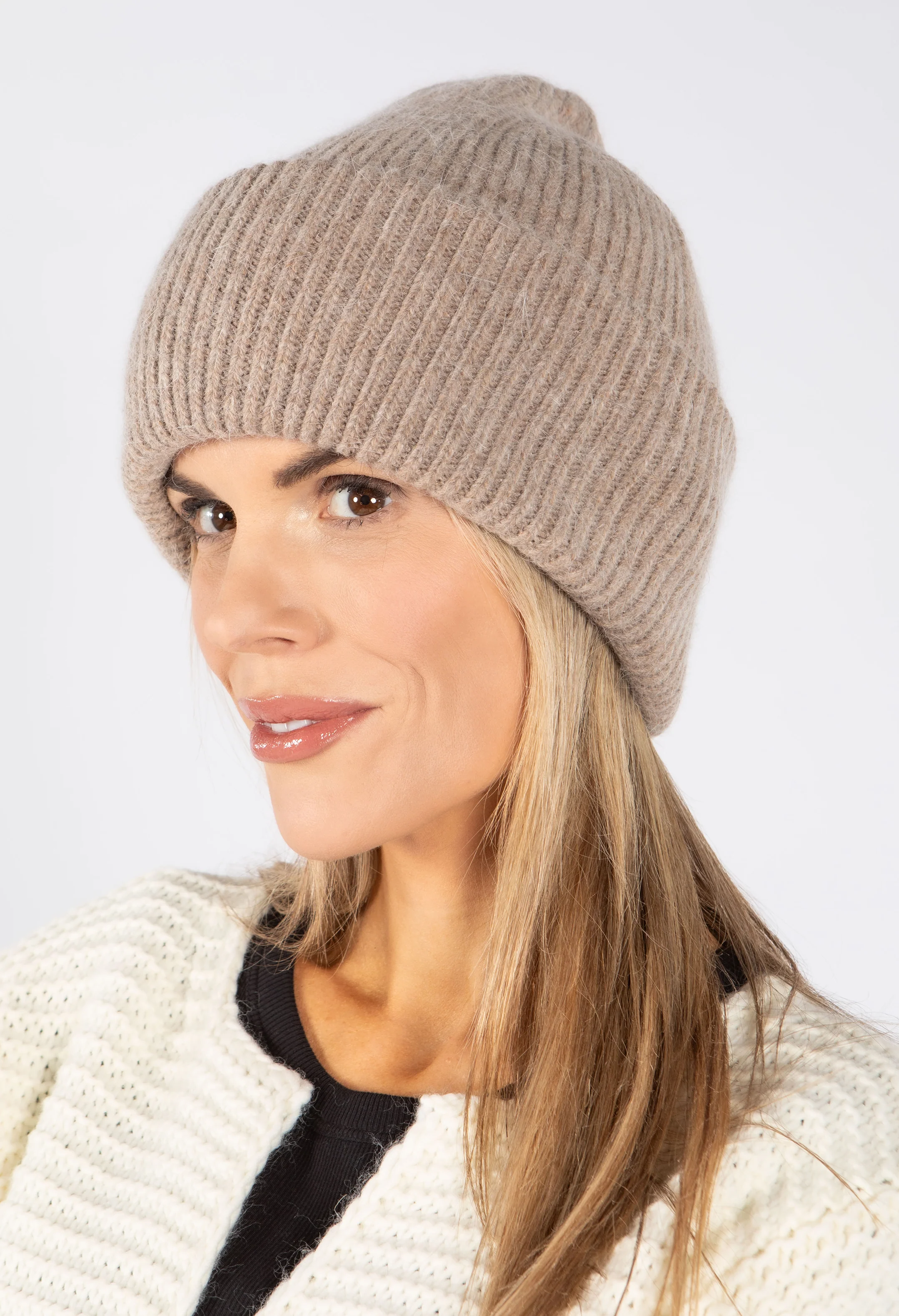 Ribbed Knit Beanie - Image 12