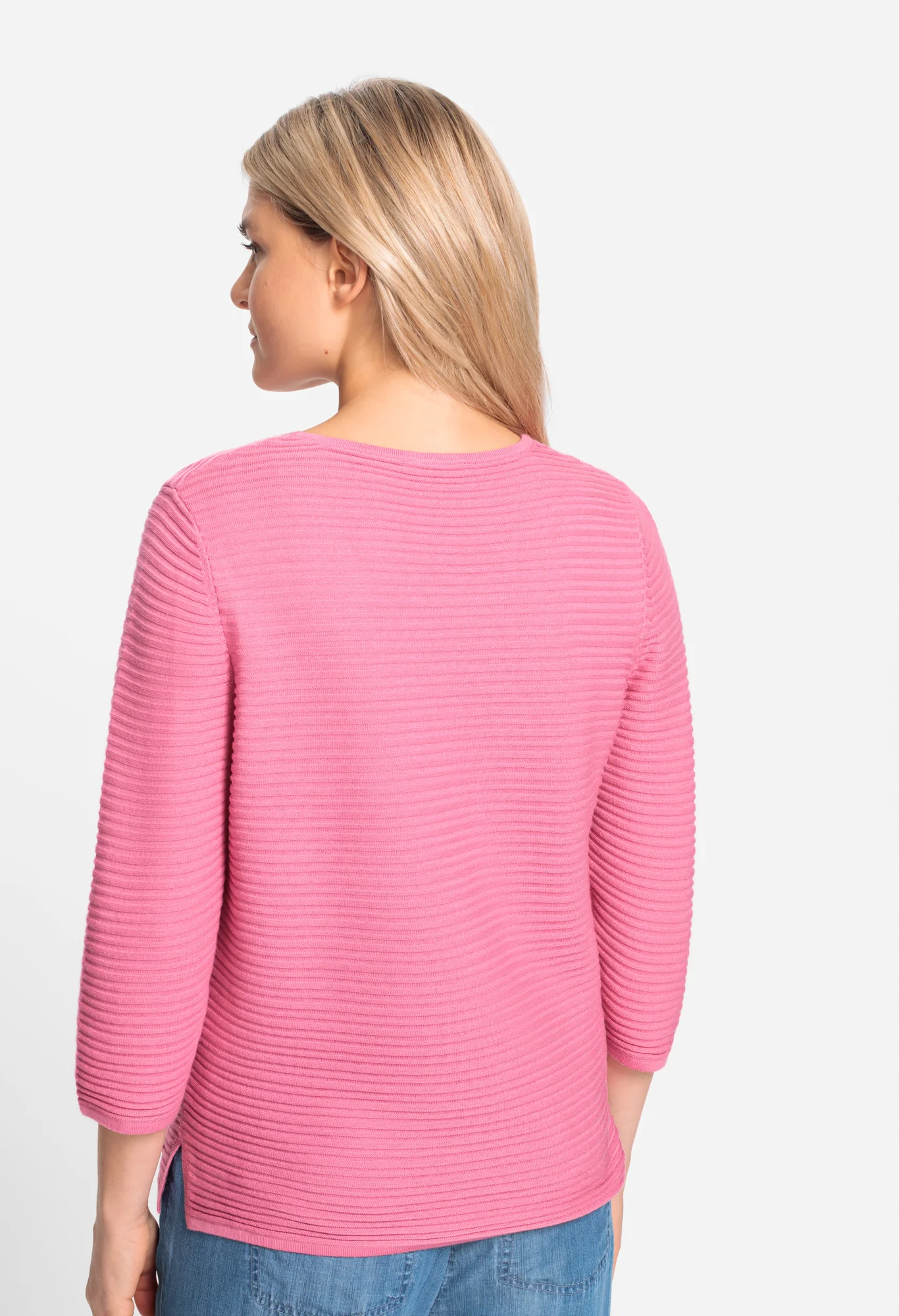 Ribbed Knit Pullover - Image 3