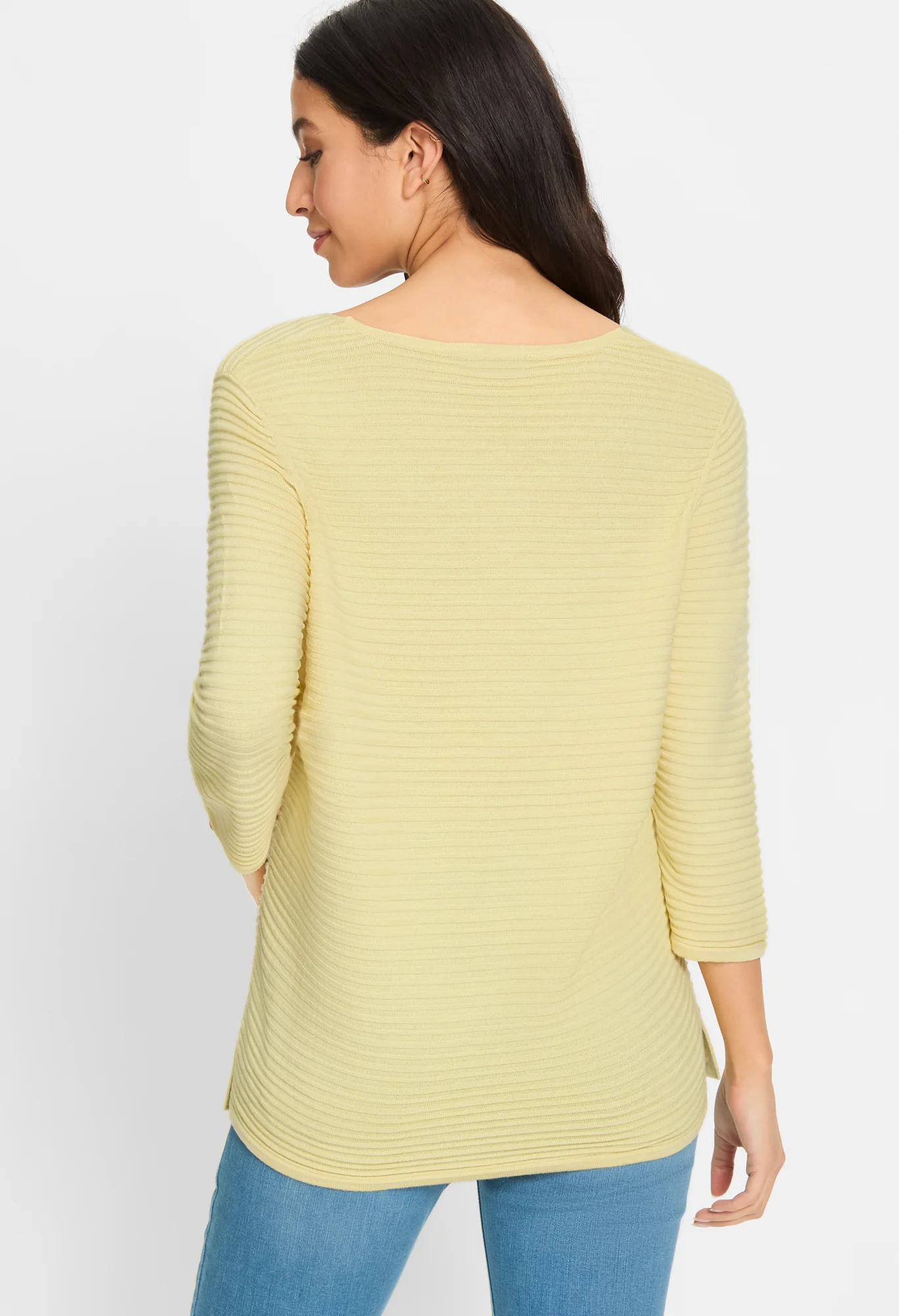 Ribbed Knit Pullover - Image 5