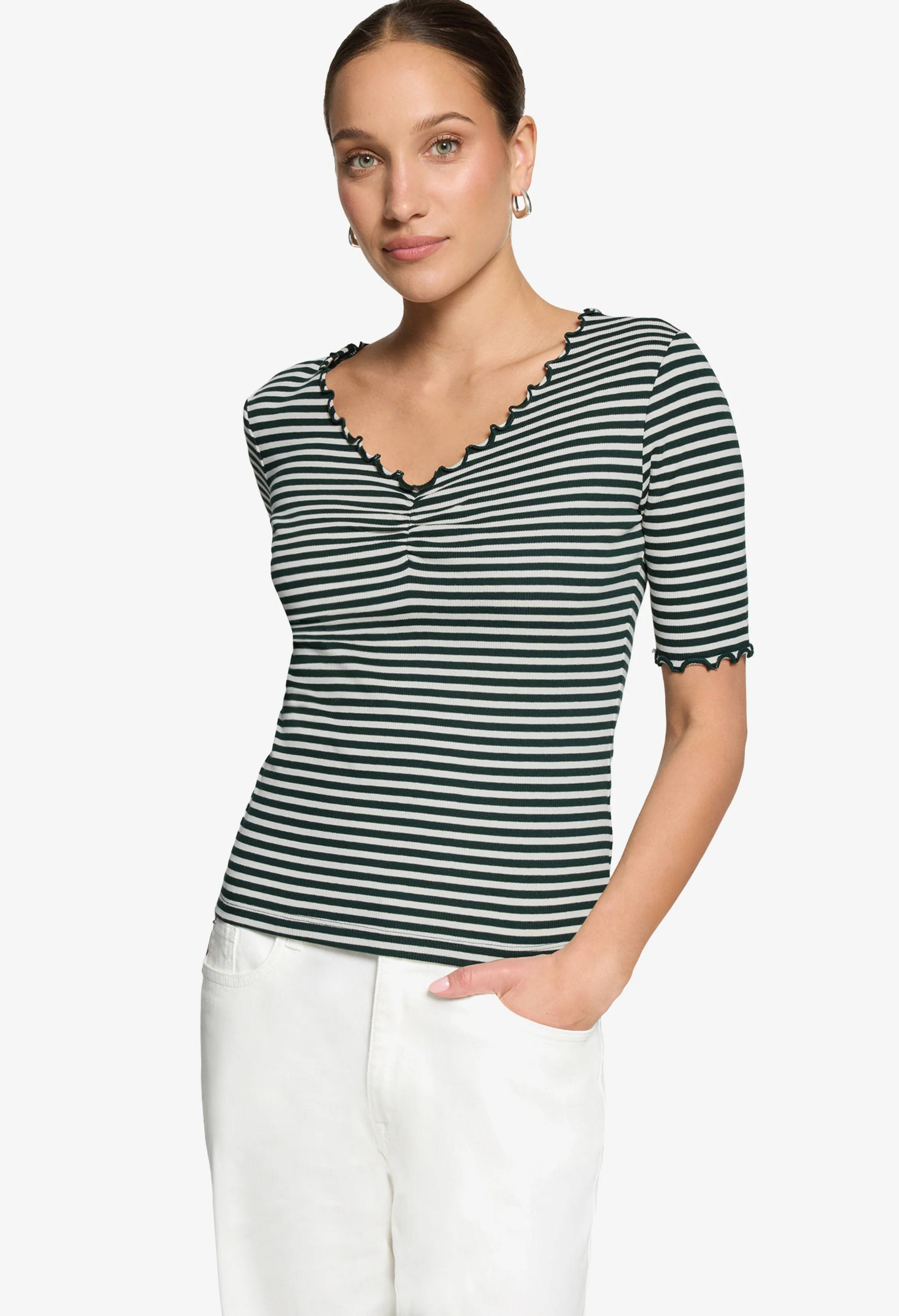 Ribbed Striped Top - Image 6