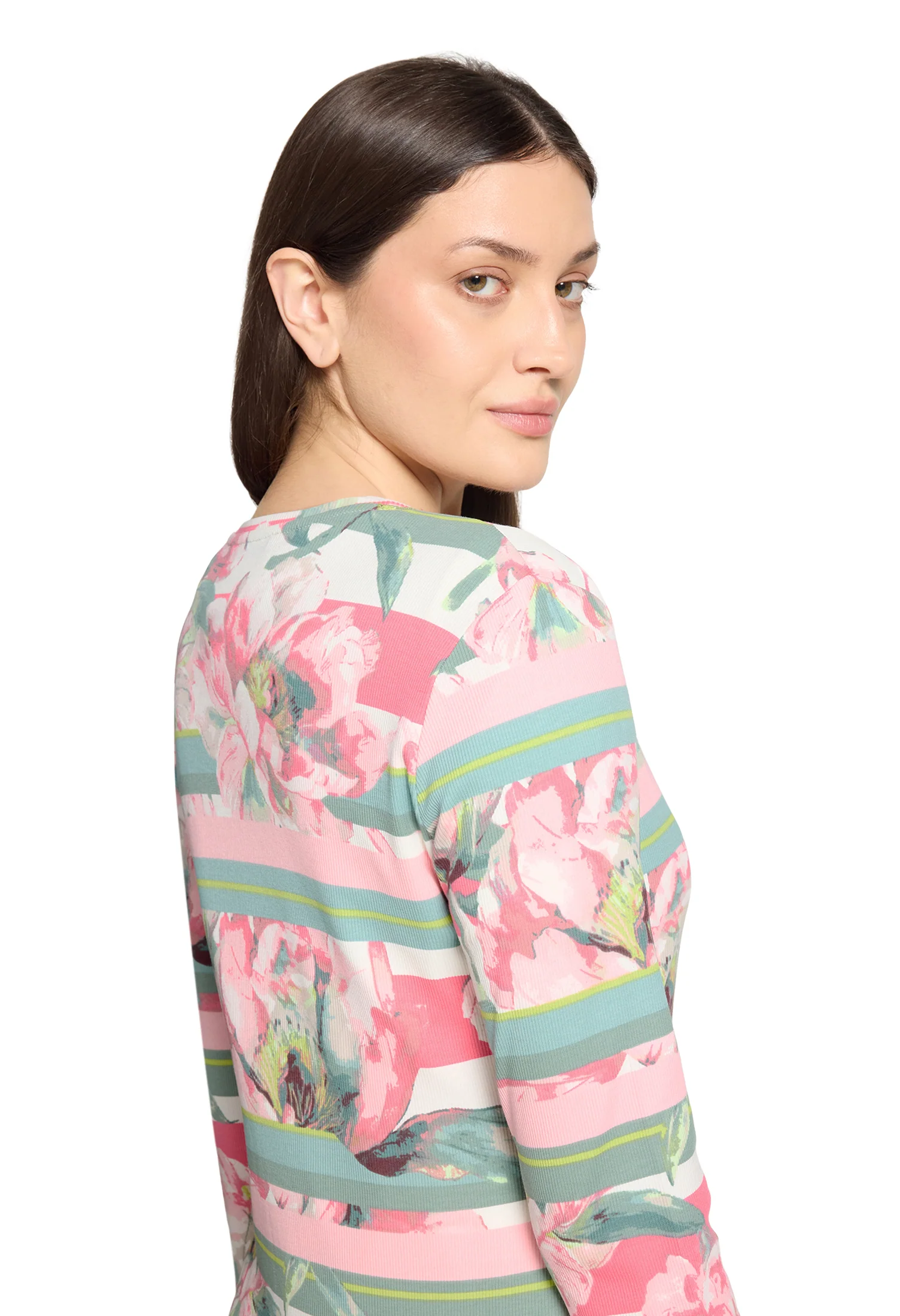 Ribbed Zip Up Cardigan - Image 7