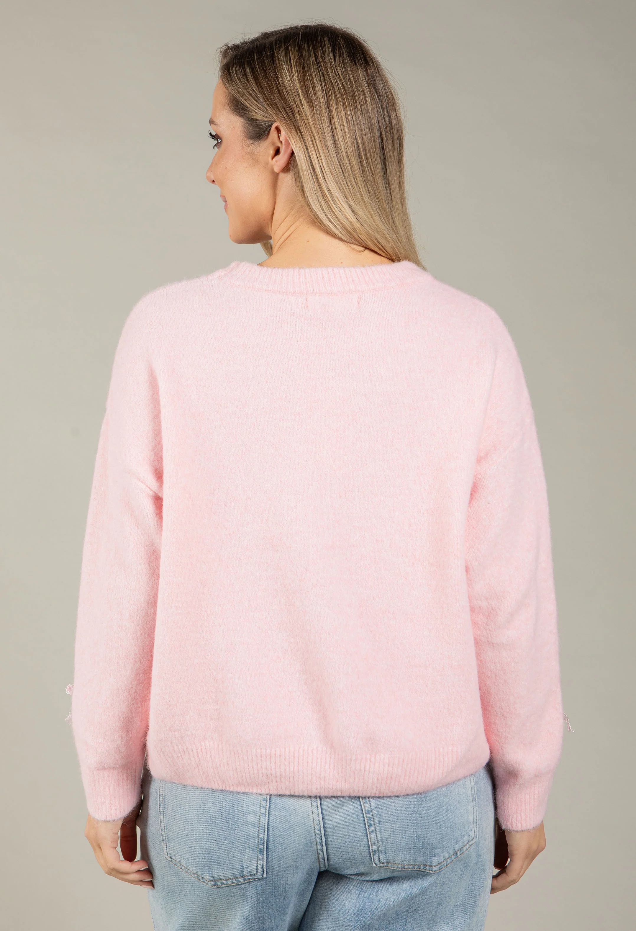 Ribbon Detail Knit Jumper - Image 8
