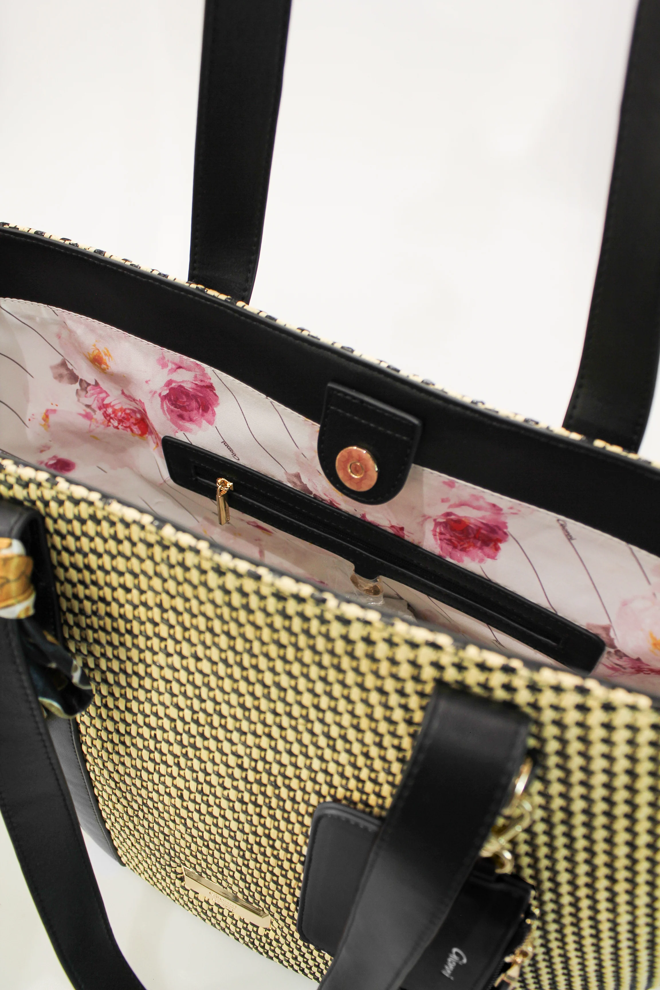 Ribbon Detail Tote Bag - Image 7