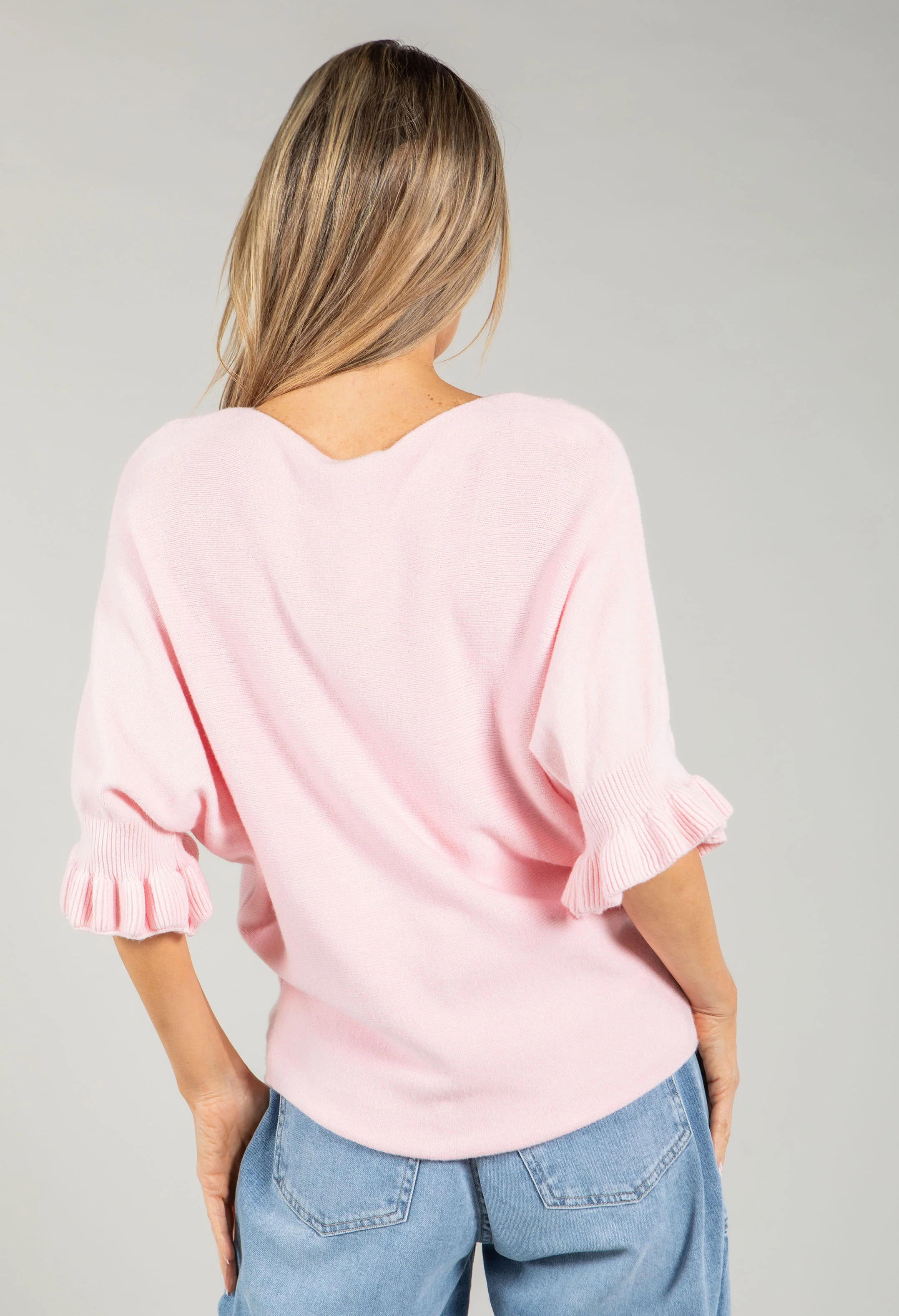 Romy Batwing Sleeve Soft Touch Knit - Image 4