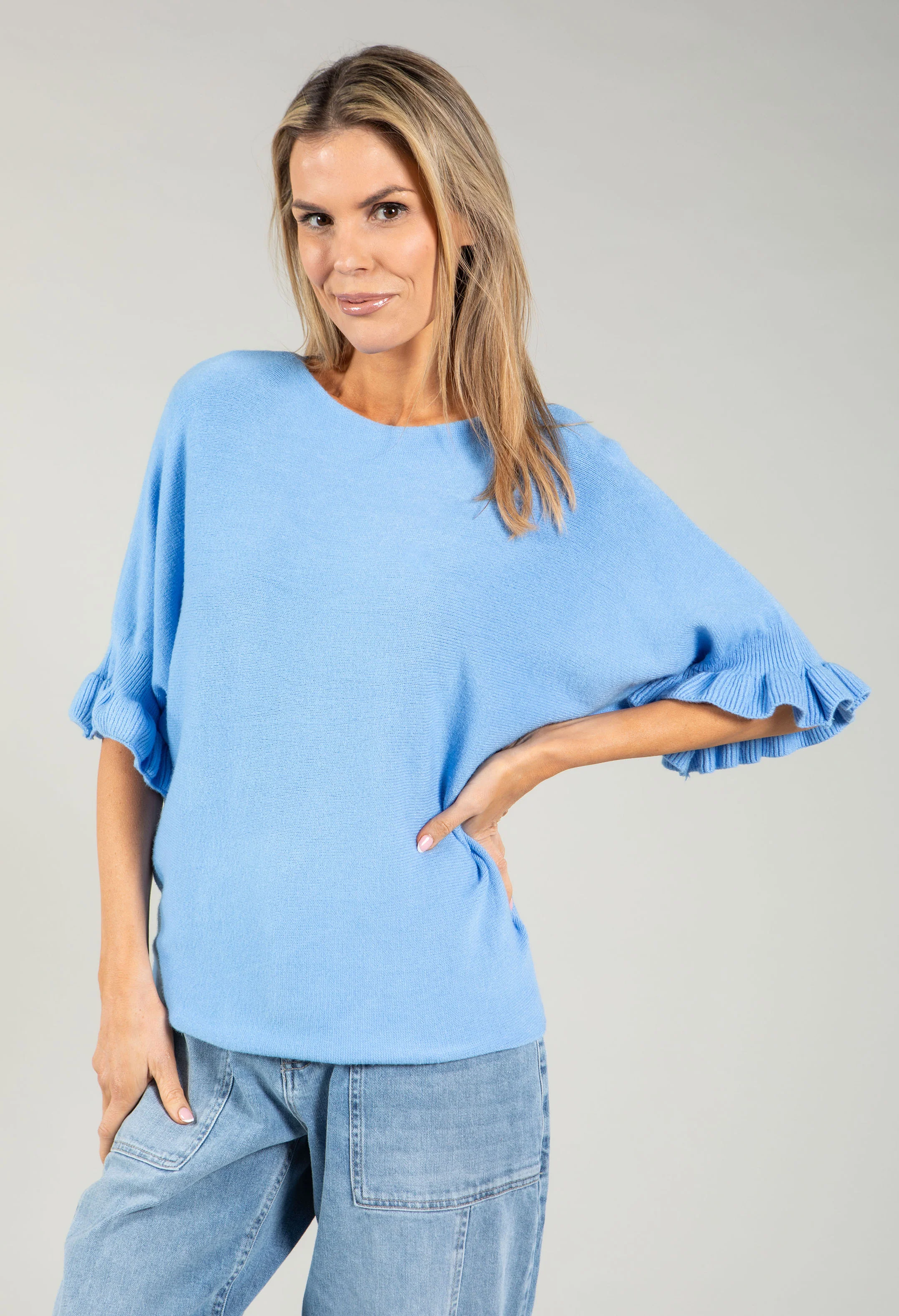 Romy Batwing Sleeve Soft Touch Knit - Image 9