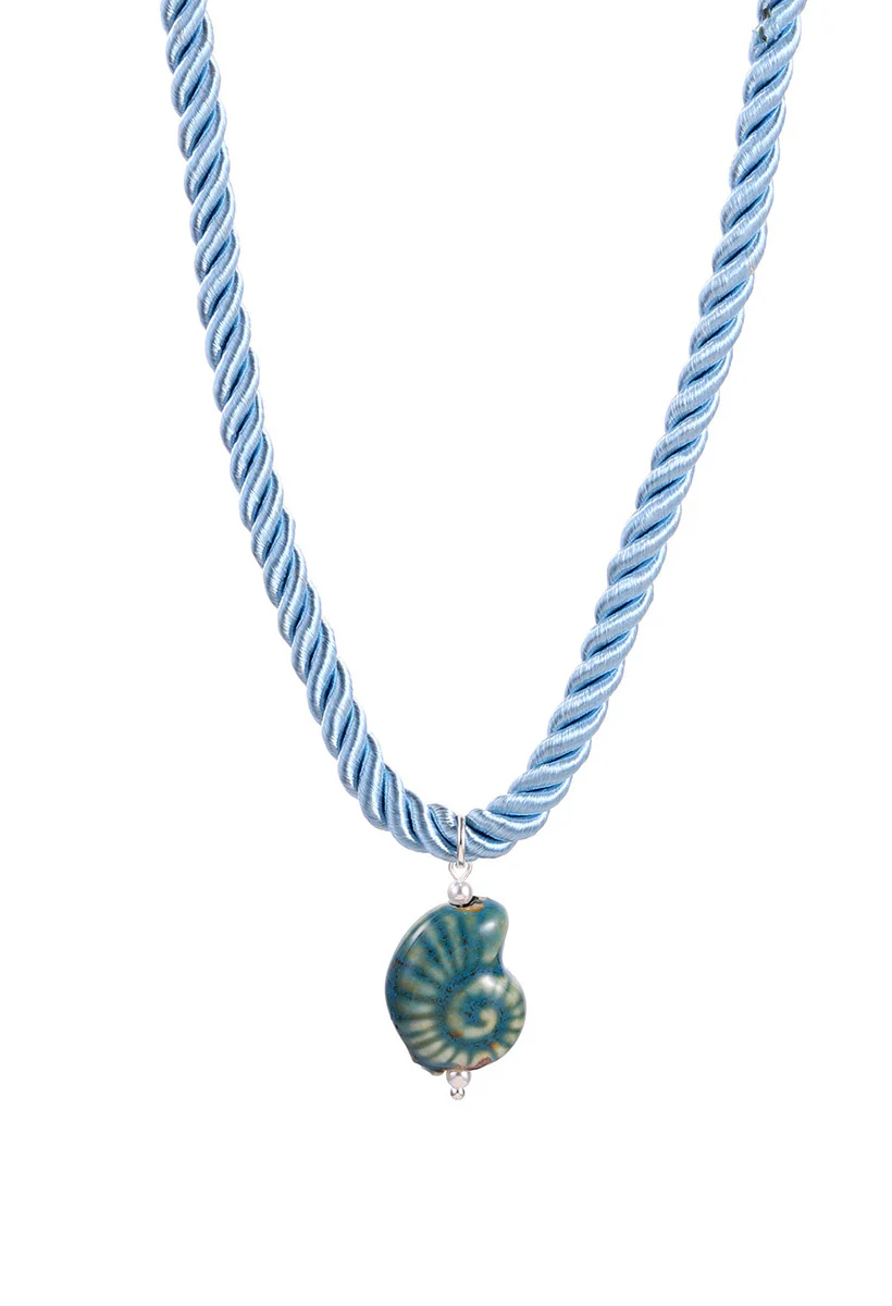 Rope And Shell Necklace