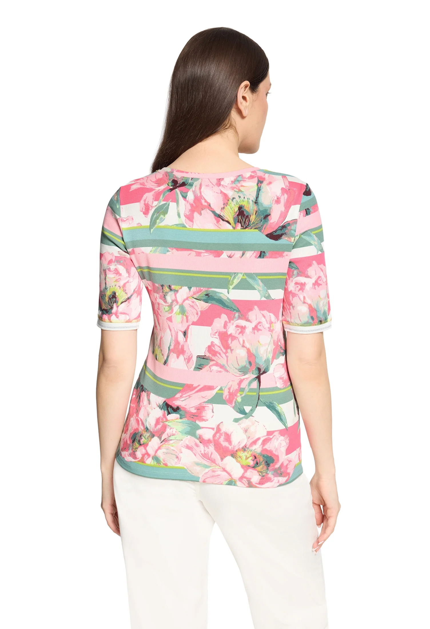 Rose Striped Top - Image 4