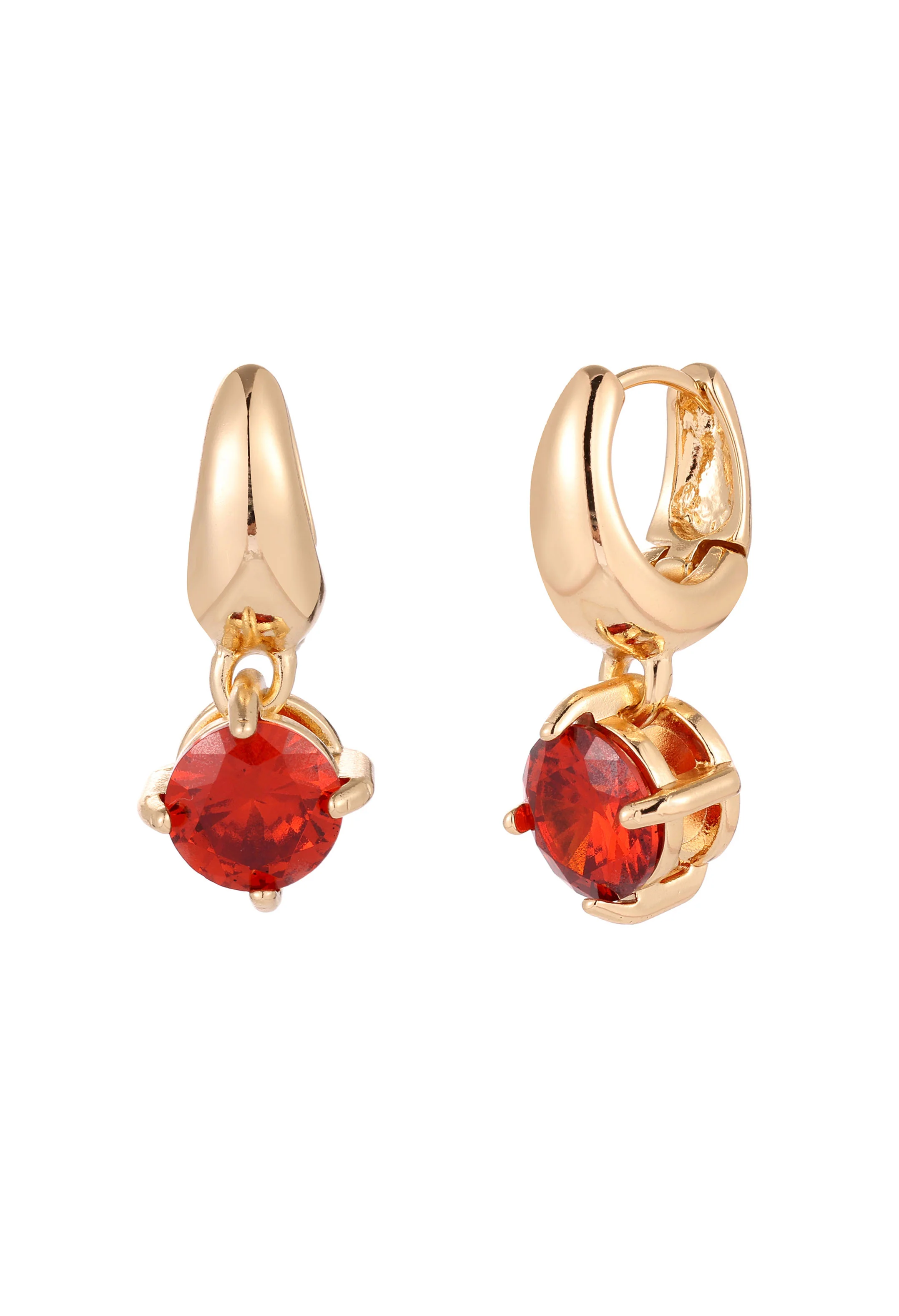 Ruby Drop Earrings