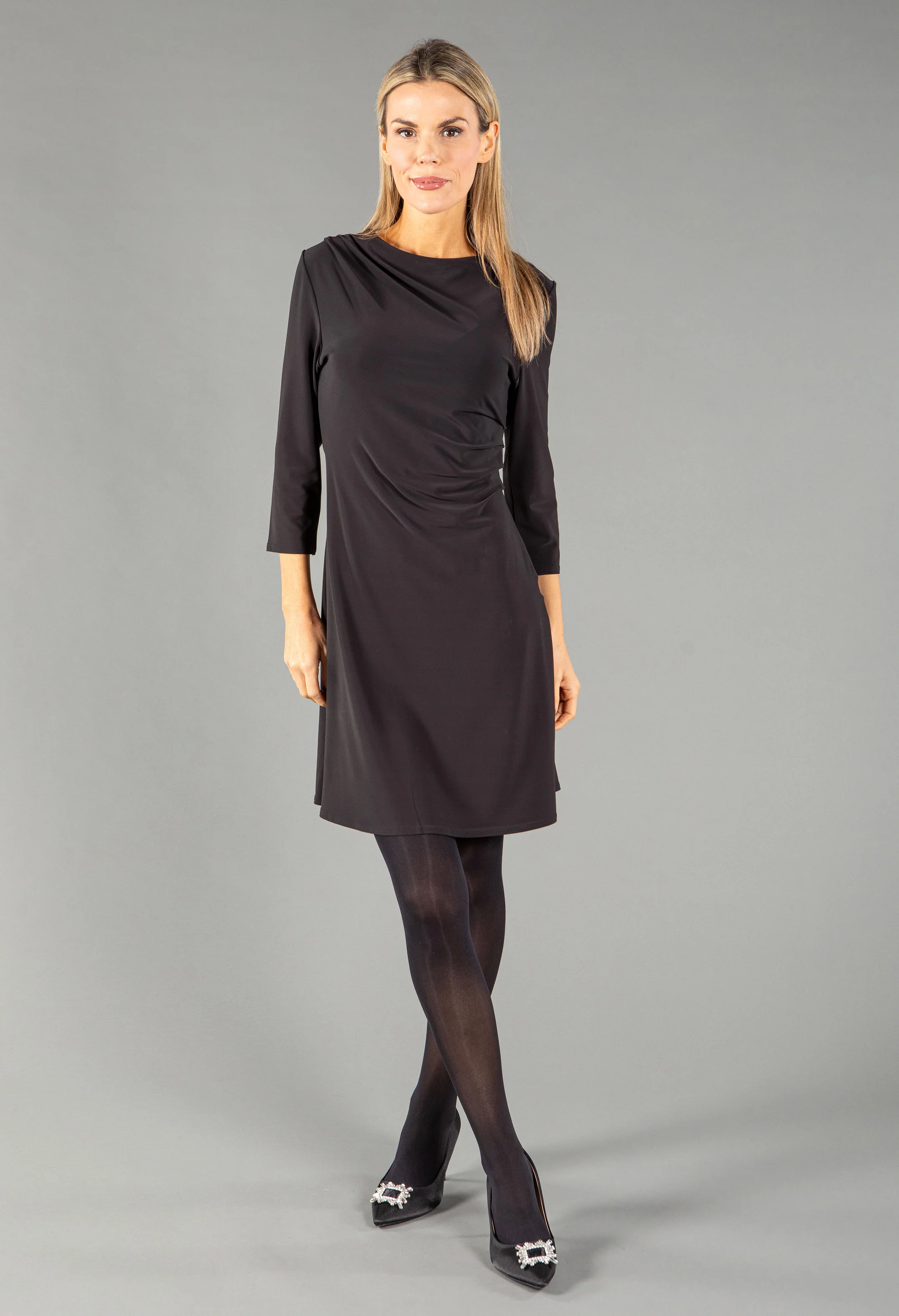 Ruched Detail Dress - Image 3