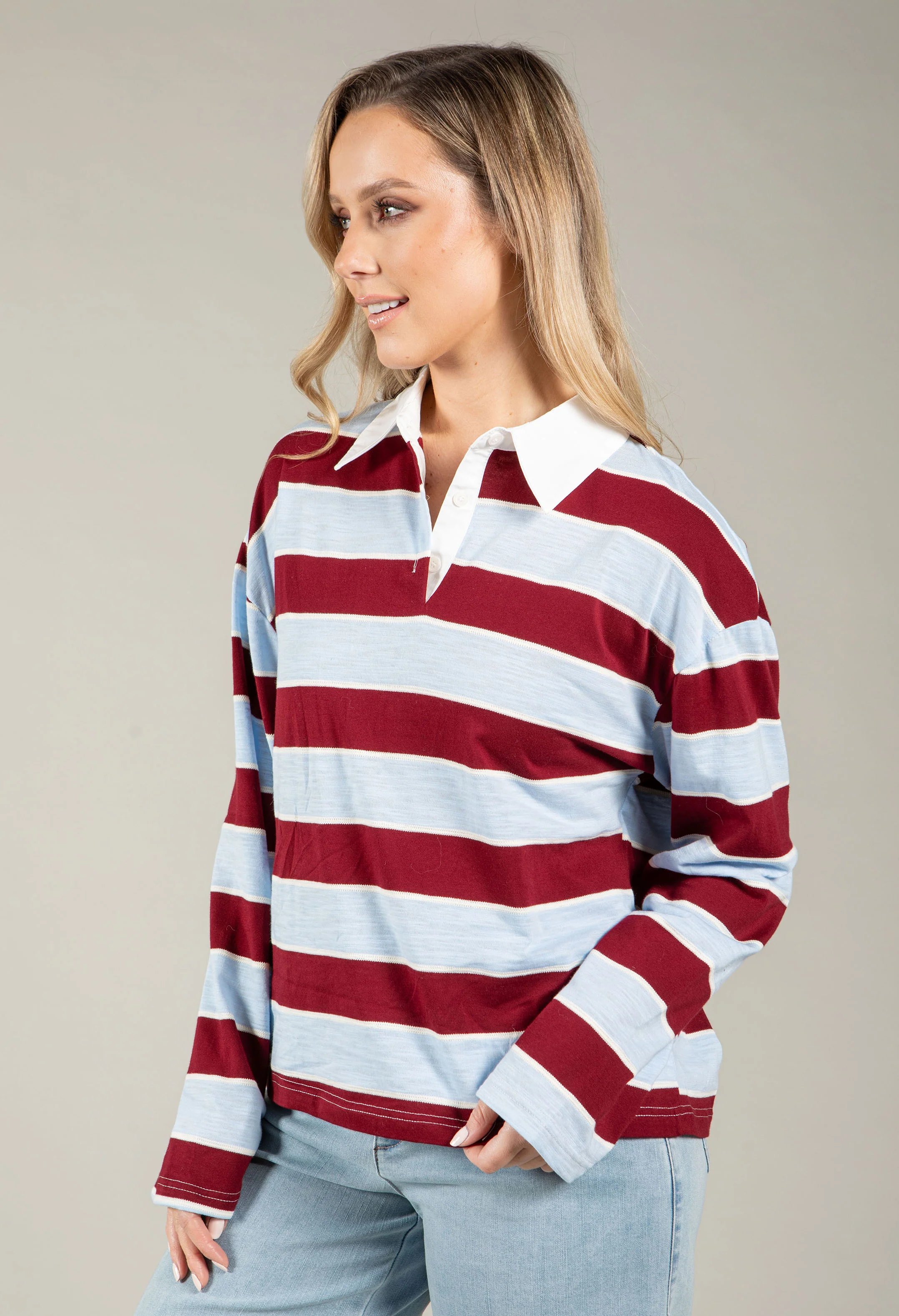 Rugby Stripe Top - Image 3
