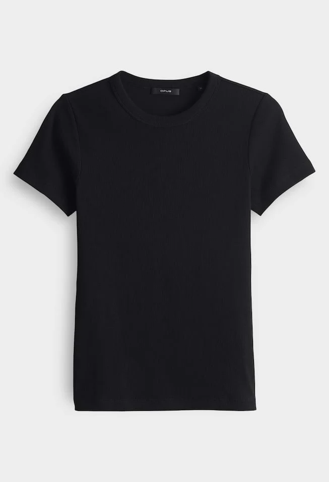 Samuna Slim Fine ribbed T-Shirt - Image 11