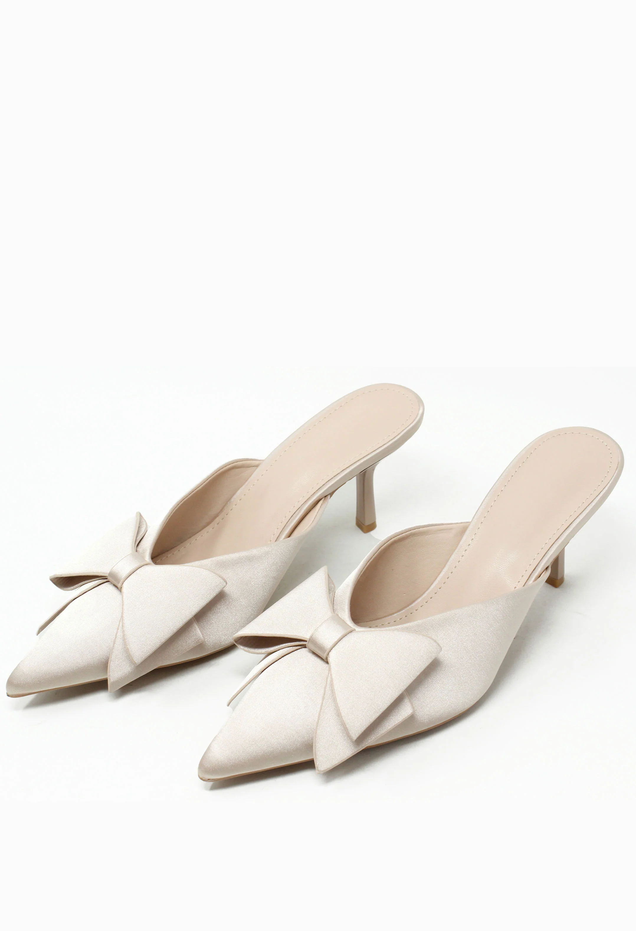 Satin Bow Heel - Image 11
