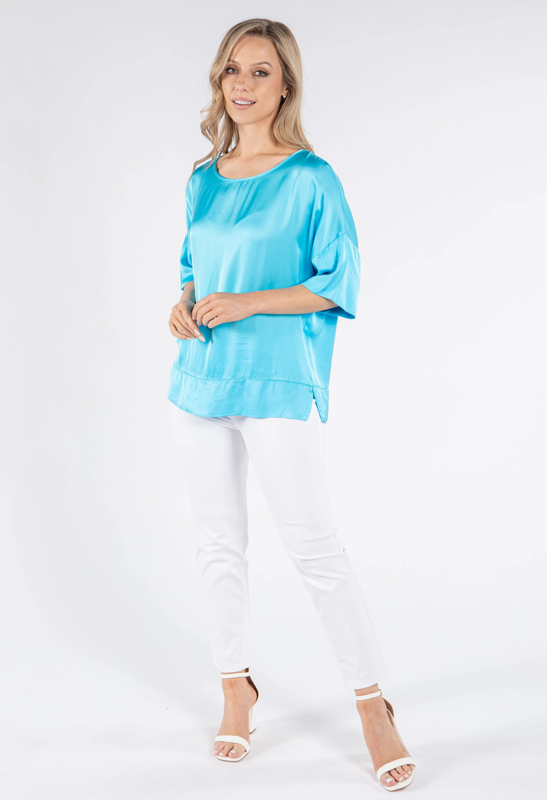 Satin Feel Summer Top - Image 5