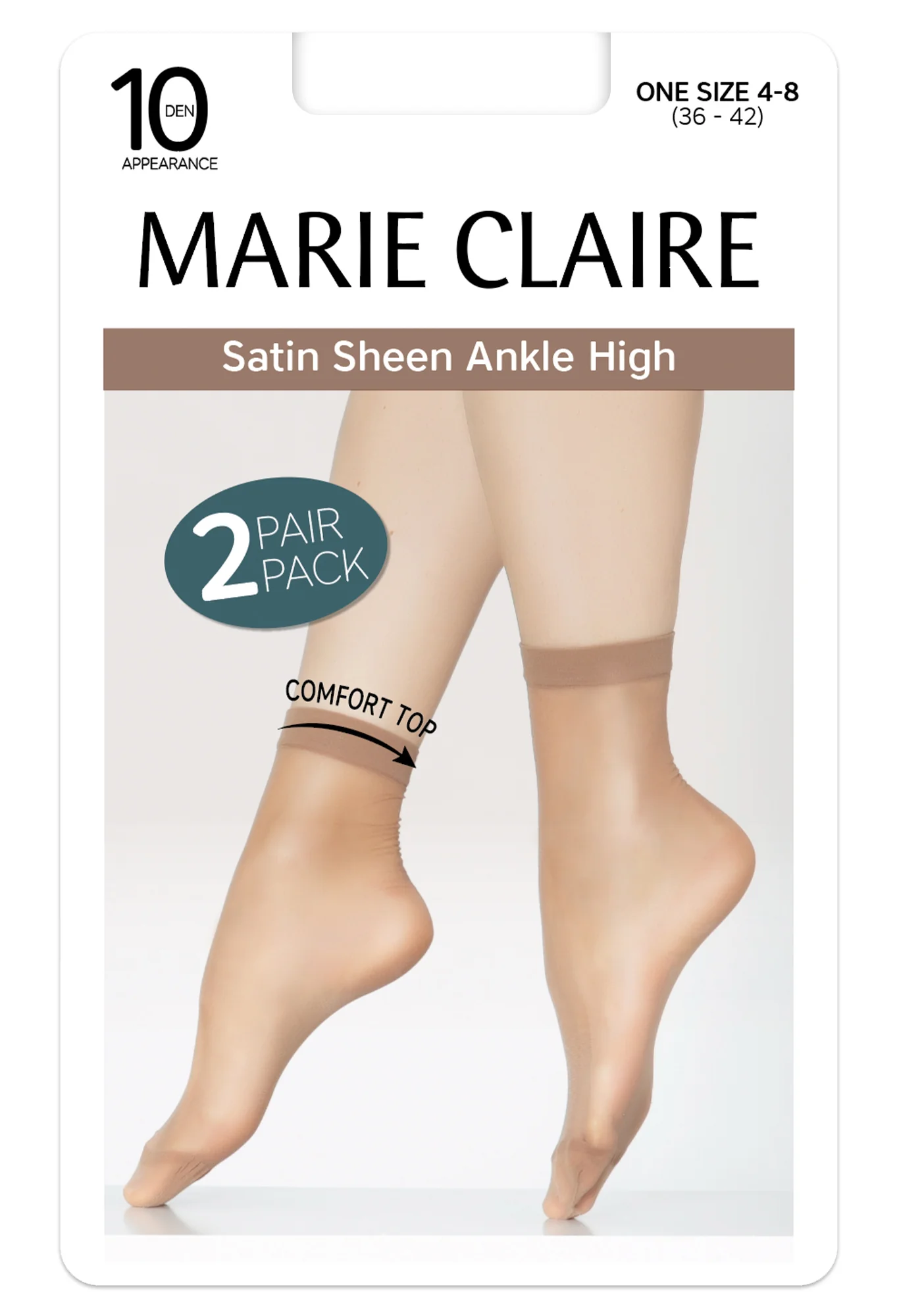 Satin sheen ankle high