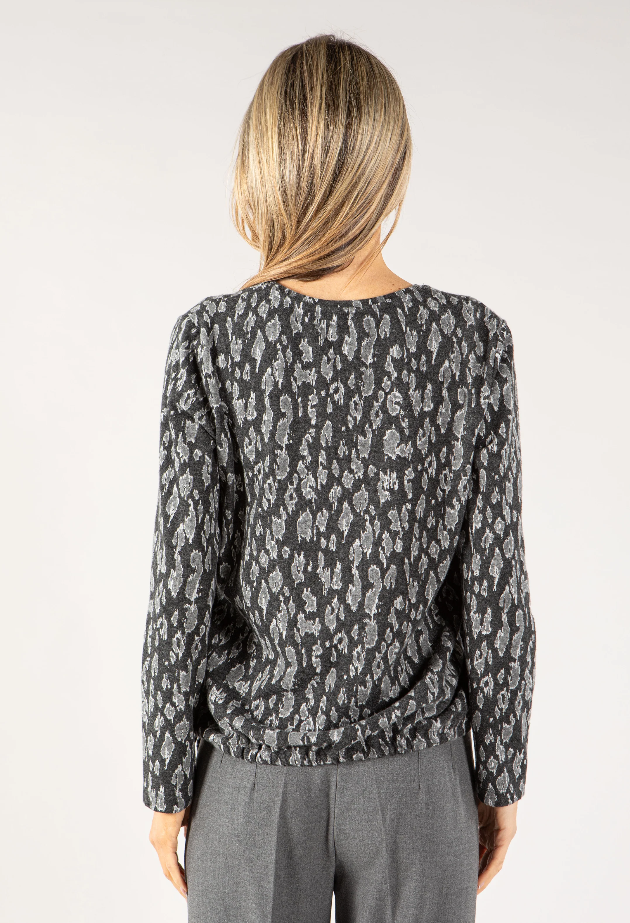 Tie Waist Soft Touch Knit Pullover - Image 4
