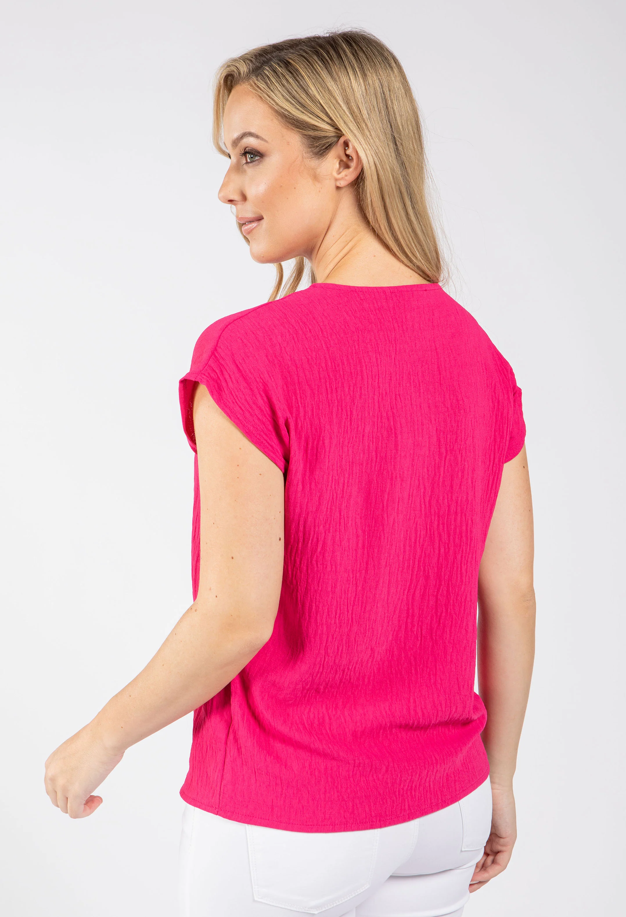 Fiesta Scalloped Neckline Top - Image 12