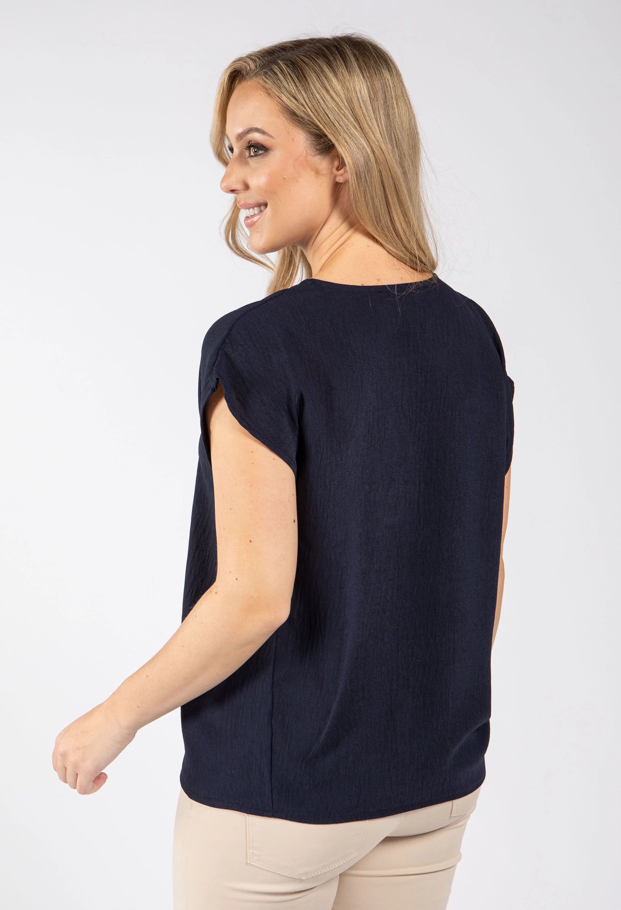 Fiesta Scalloped Neckline Top - Image 16