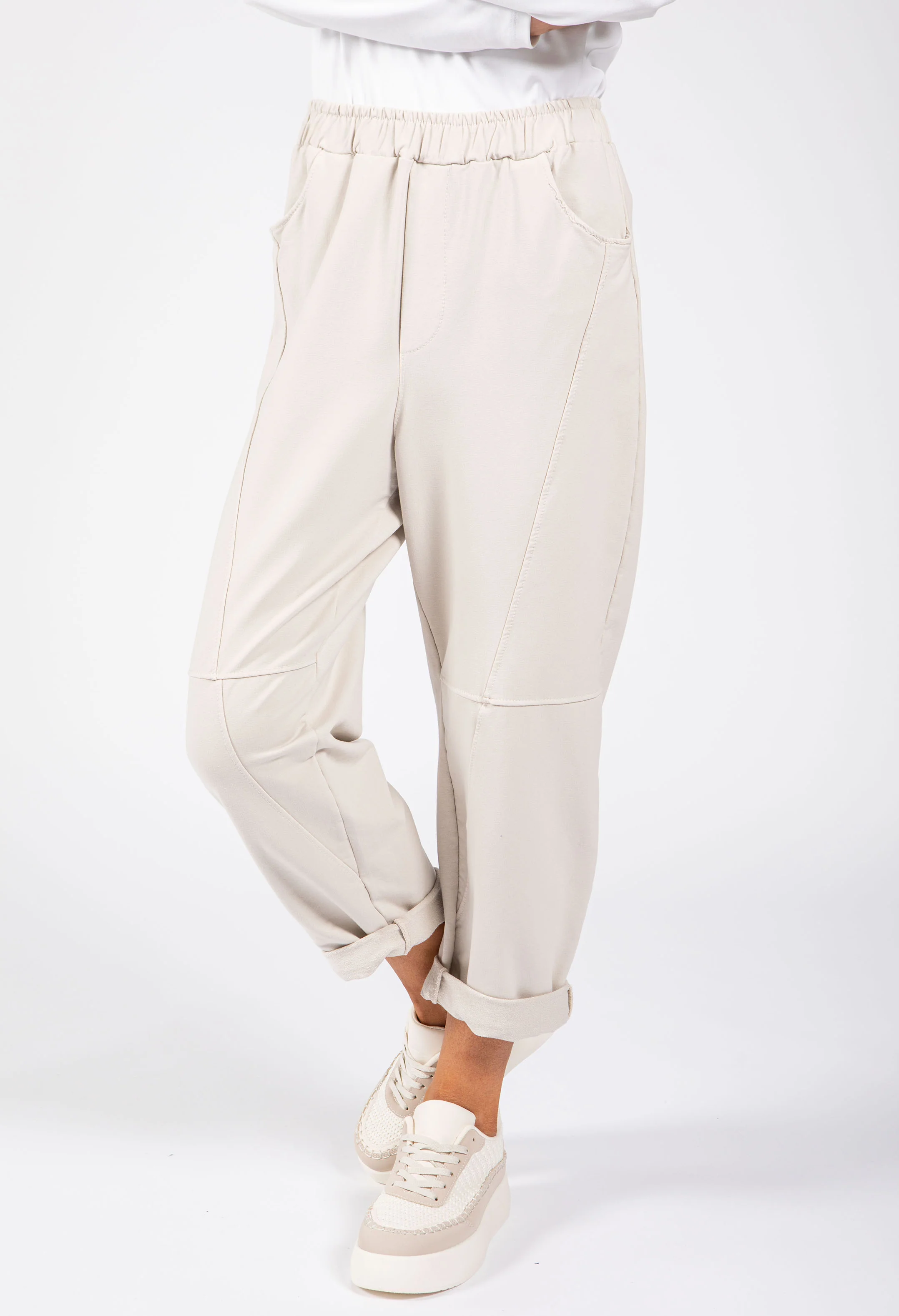Seam Detail Barrel Joggers - Image 11