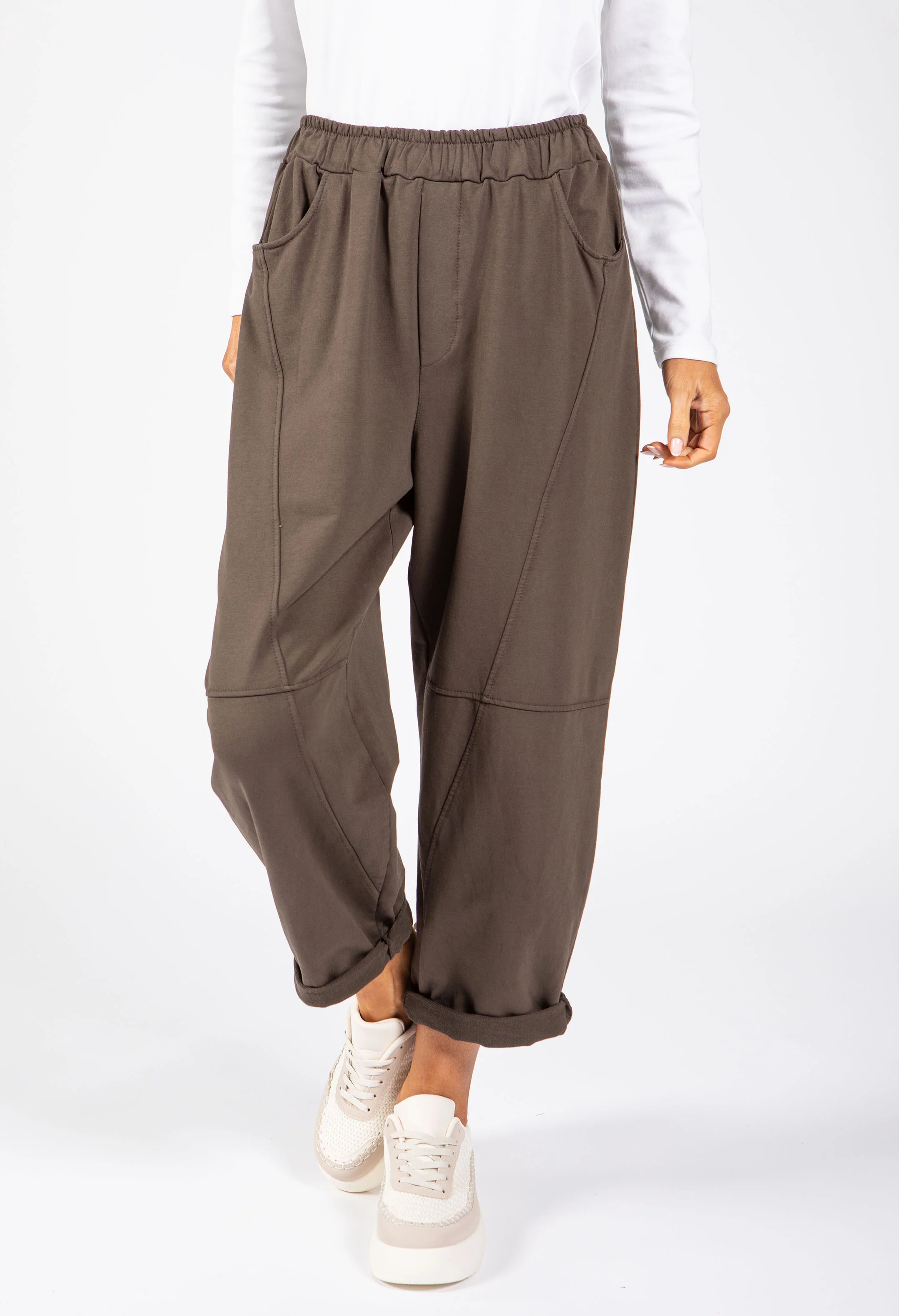 Seam Detail Barrel Joggers - Image 13