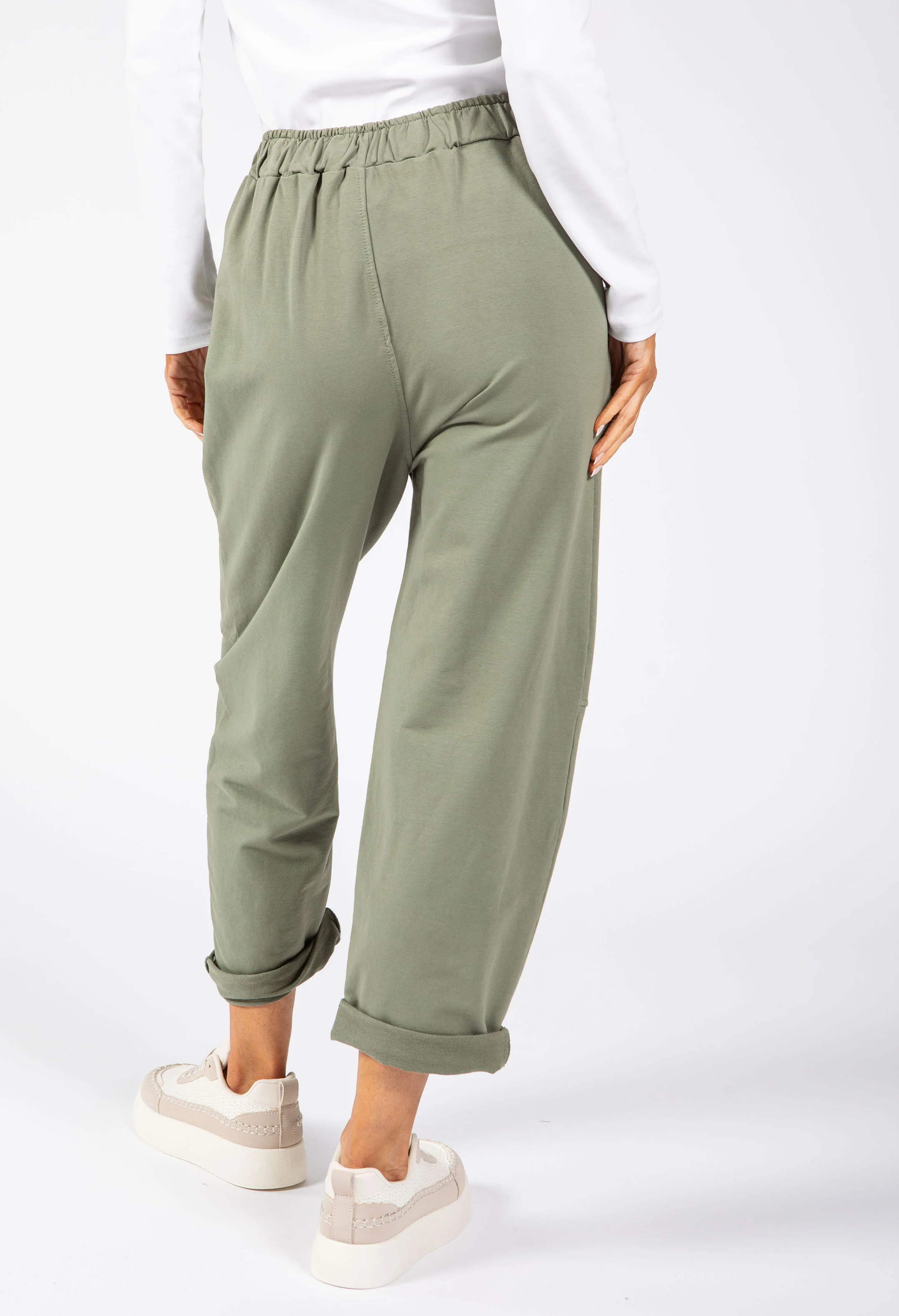 Seam Detail Barrel Joggers - Image 8