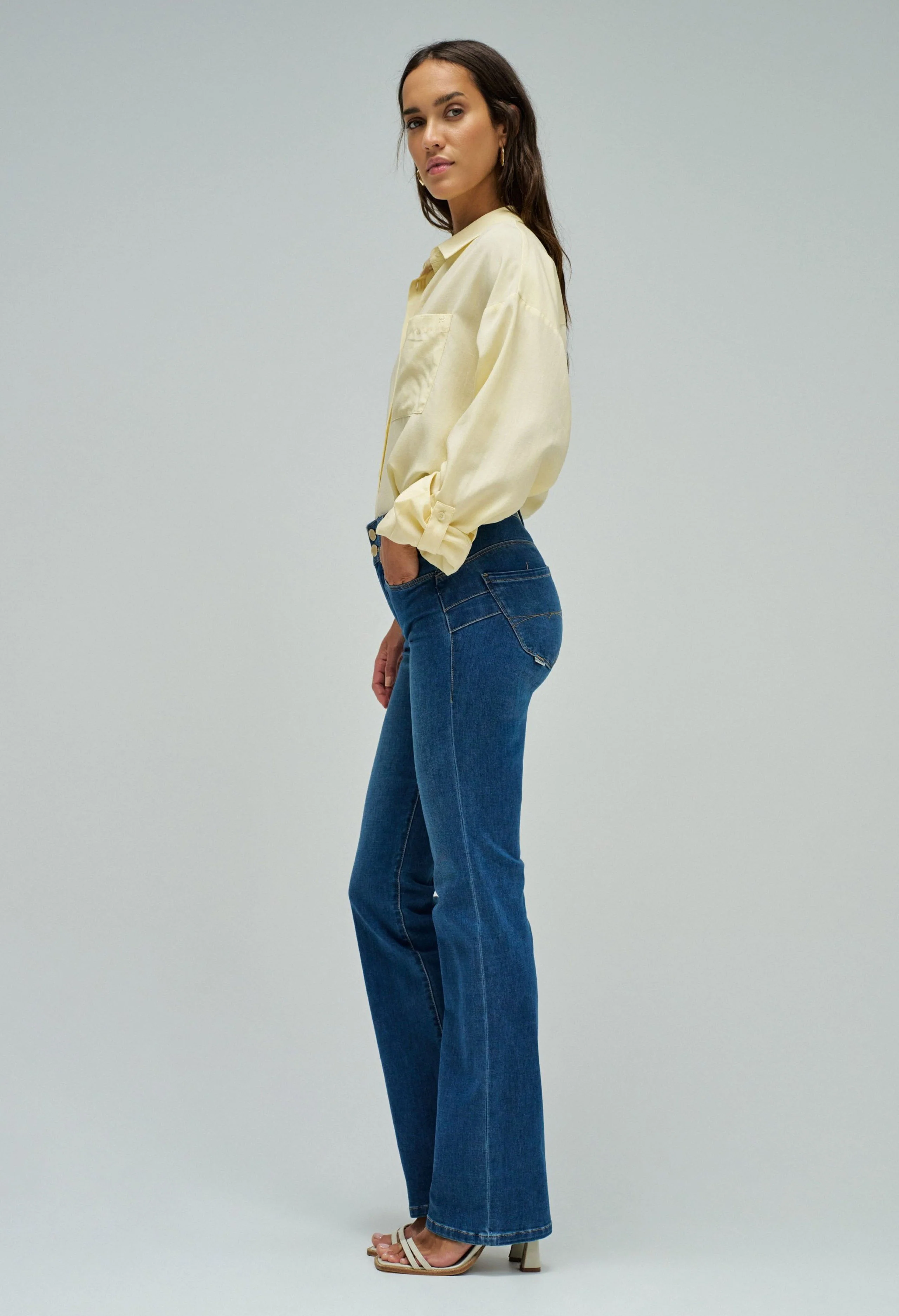Secret Push In Bootcut Jeans - Image 3