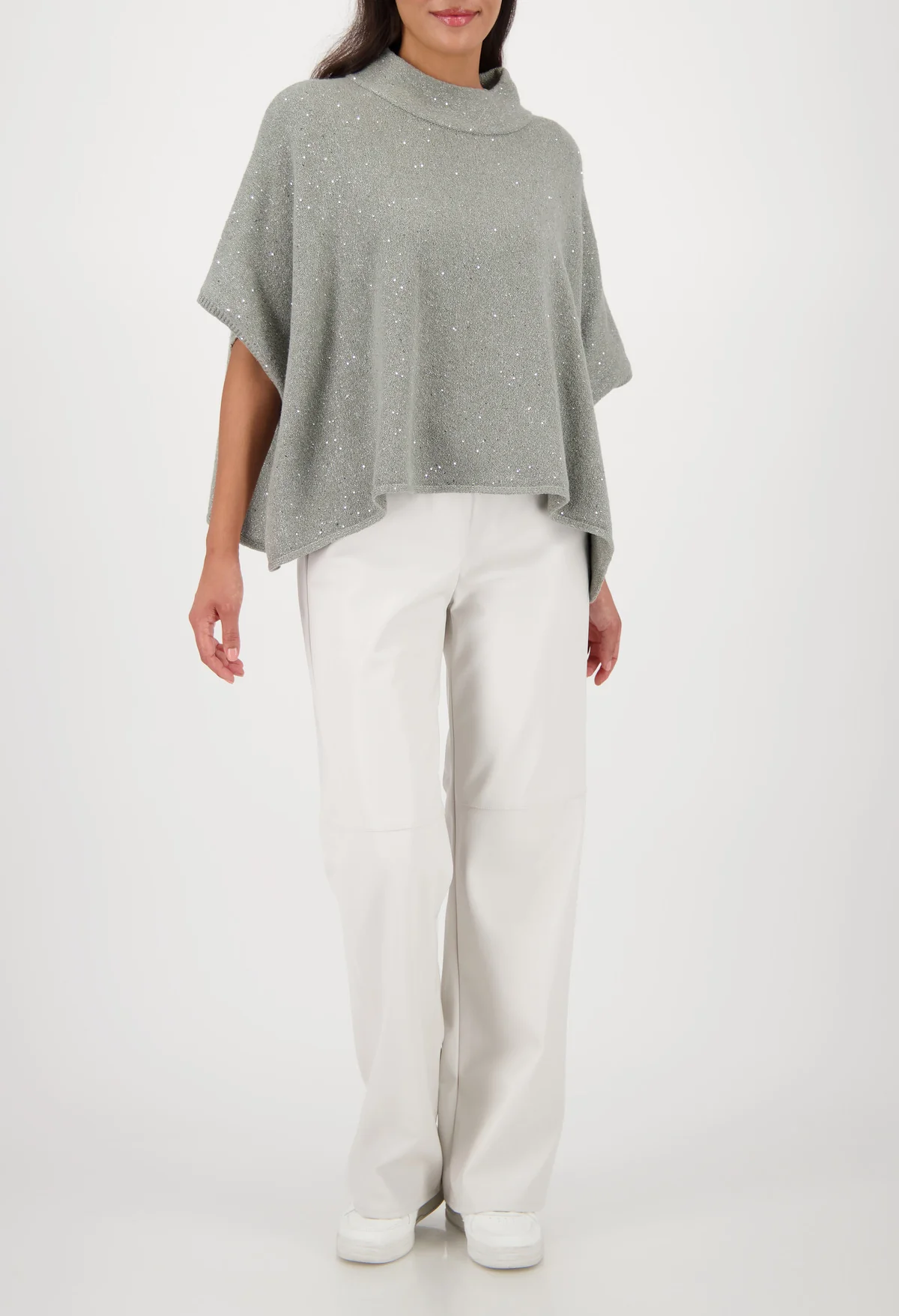 Sequin Knit Cape - Image 4