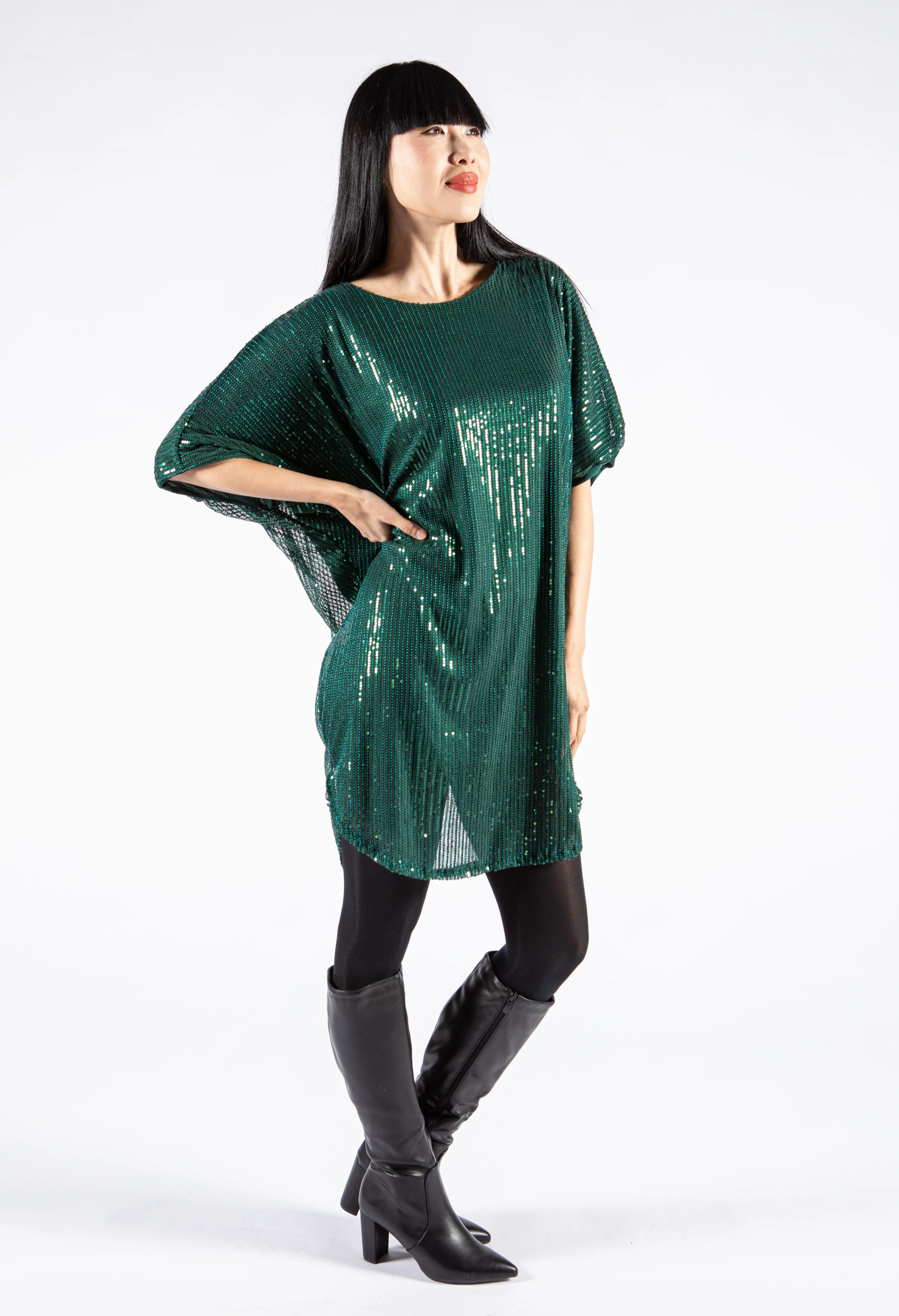 Sequin Stripe Tunic - Image 10