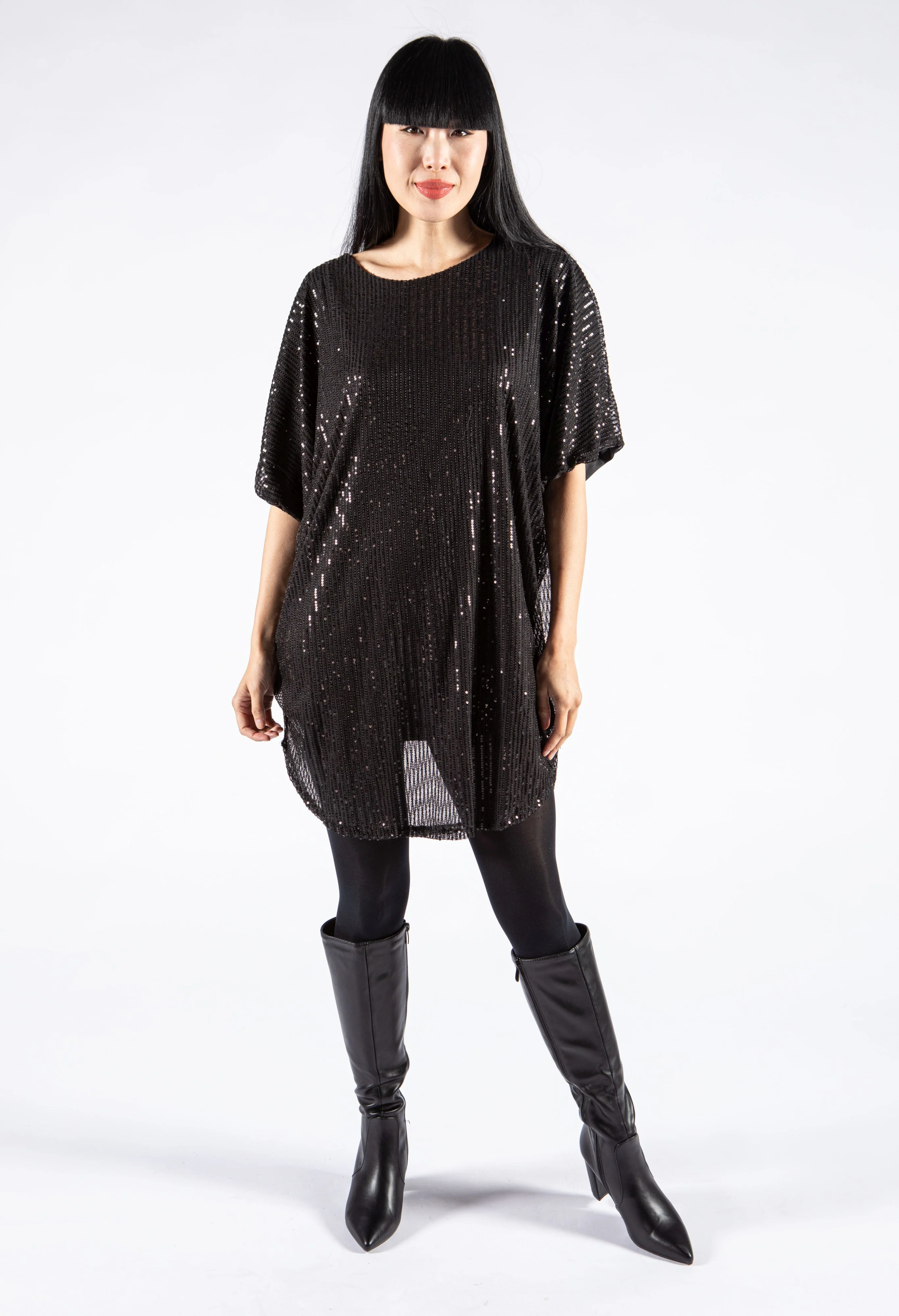 Sequin Stripe Tunic - Image 12
