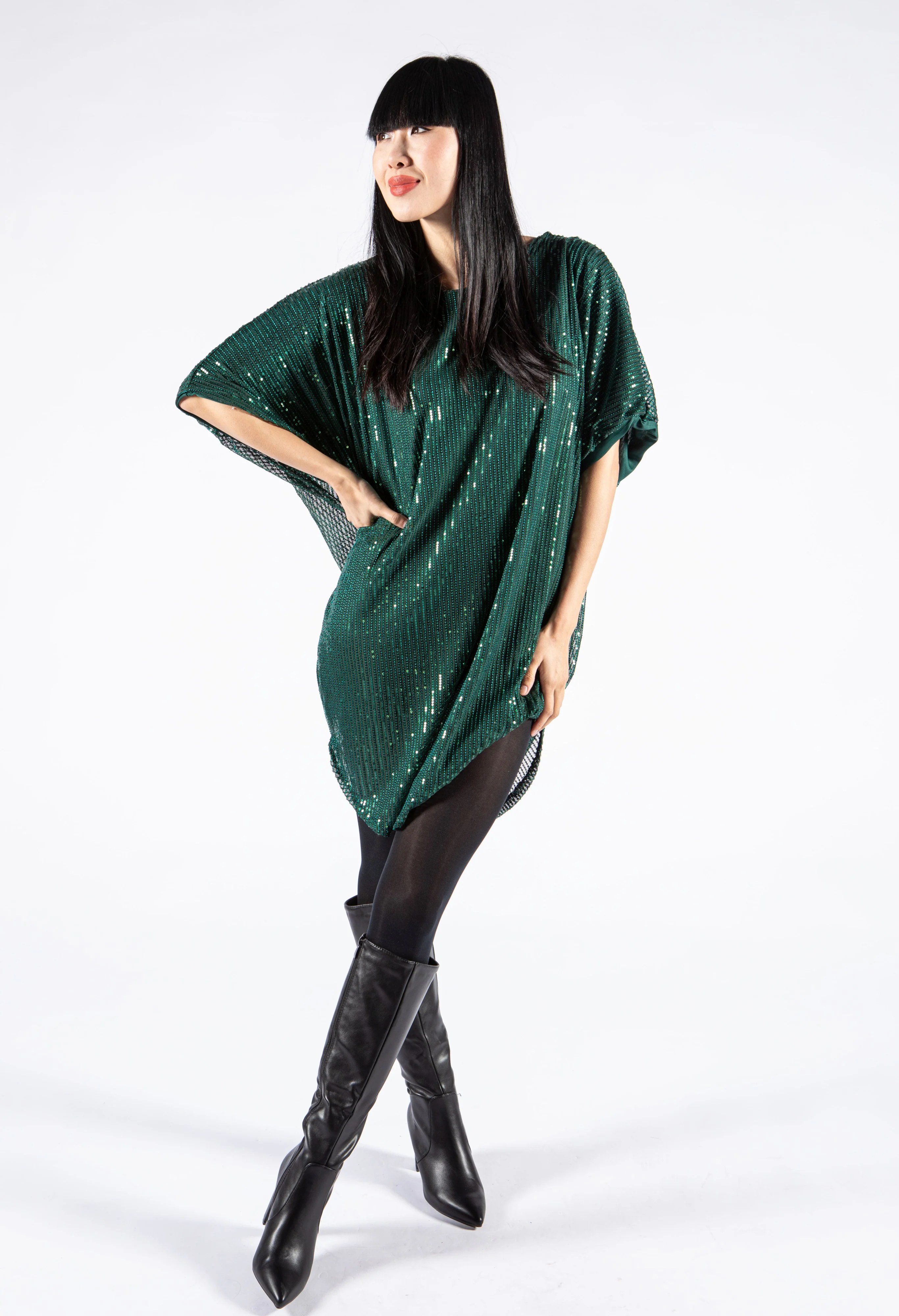 Sequin Stripe Tunic - Image 6
