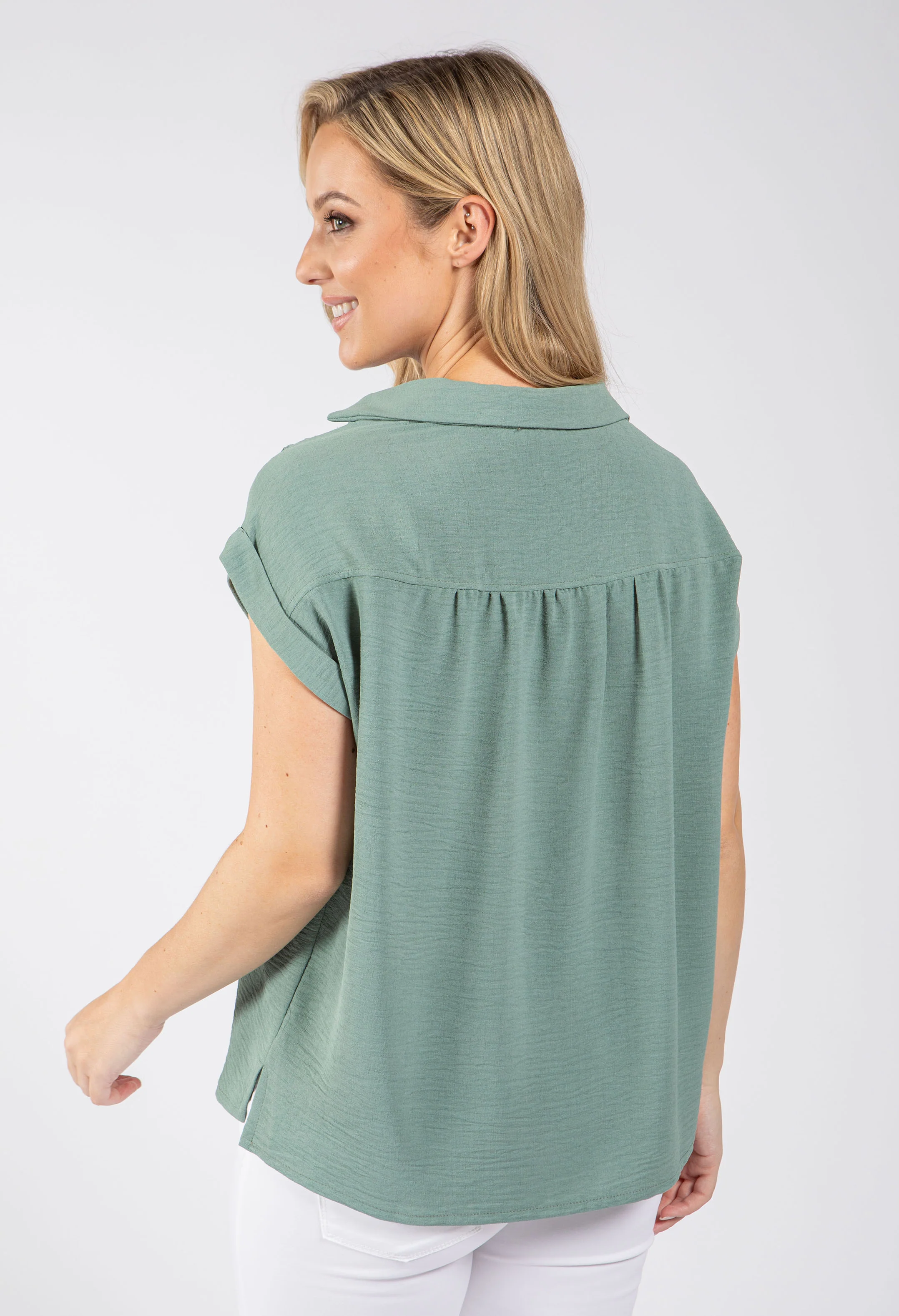 Sheila Collared Top - Image 16