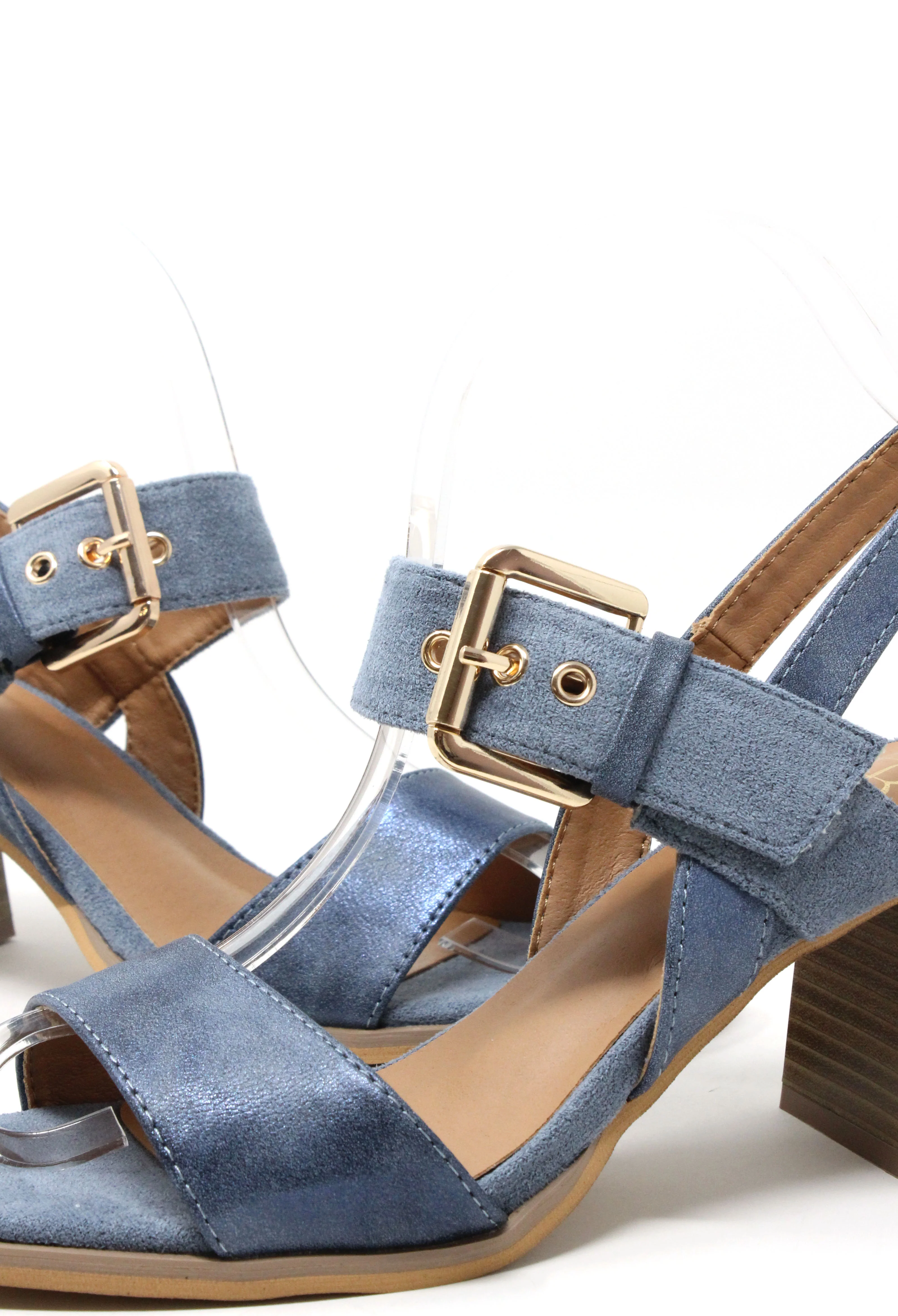 Shimmer Double Strap Heel - Image 10