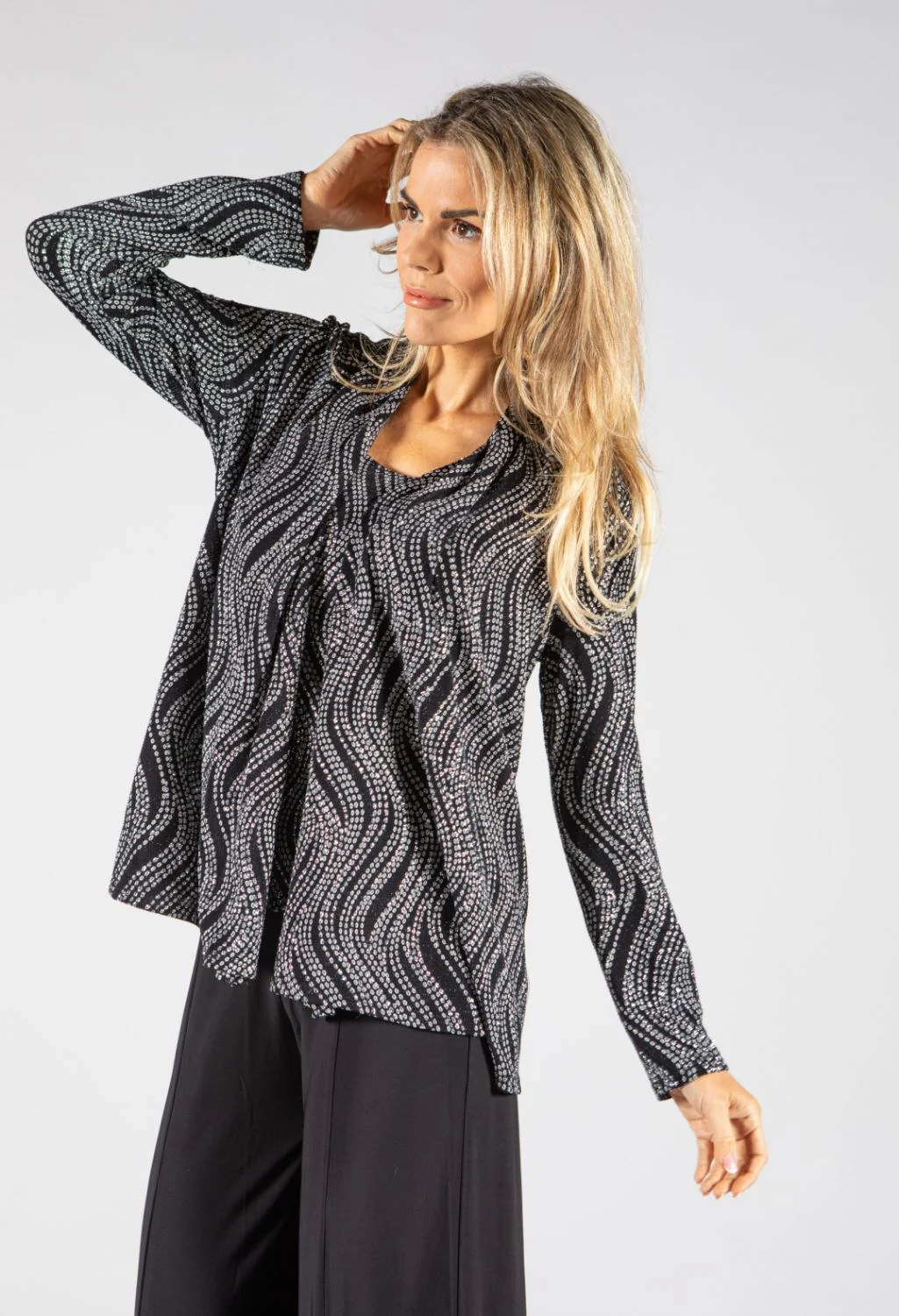 Shimmer Top & Jacket Set - Image 3