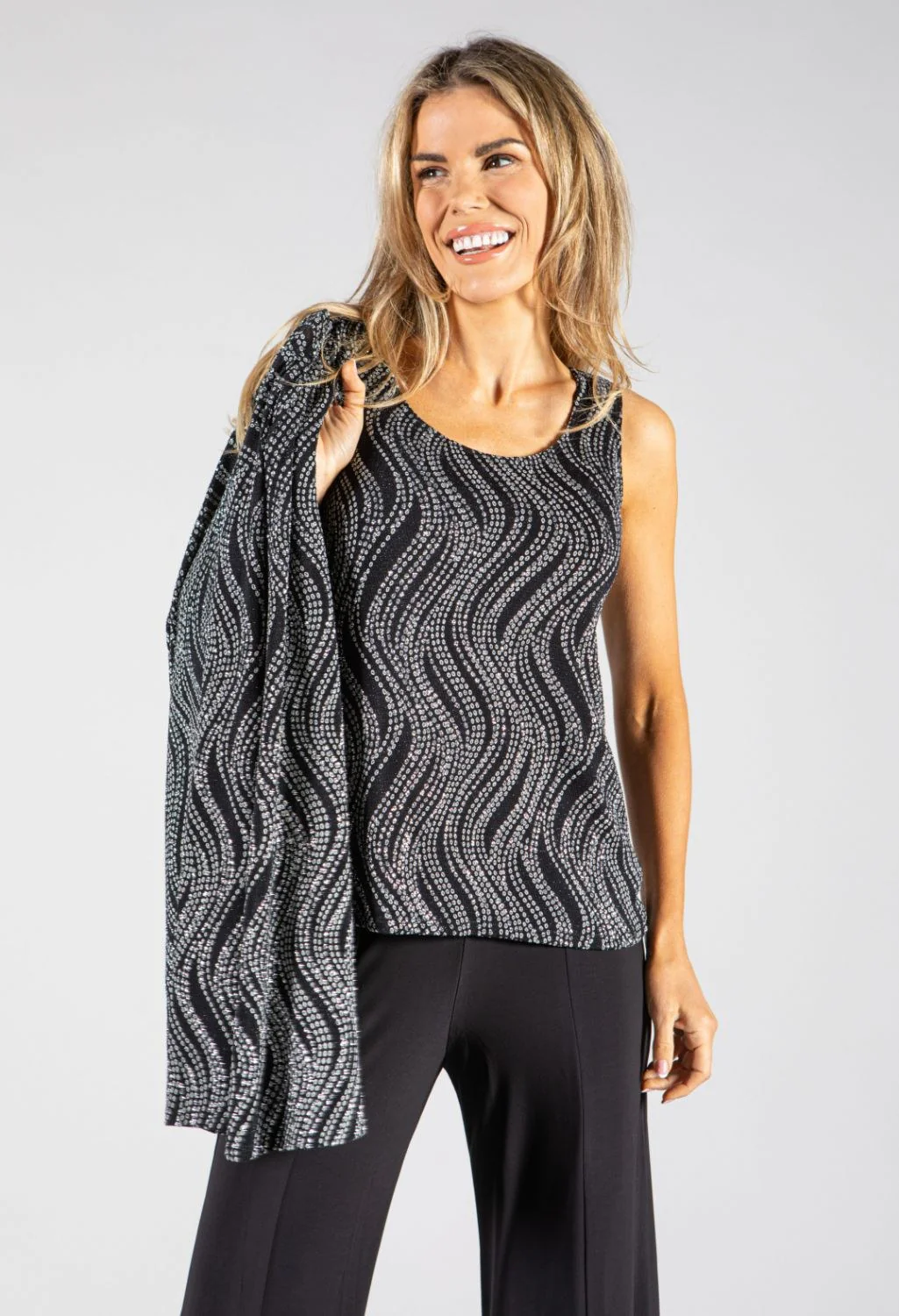 Shimmer Top & Jacket Set - Image 7