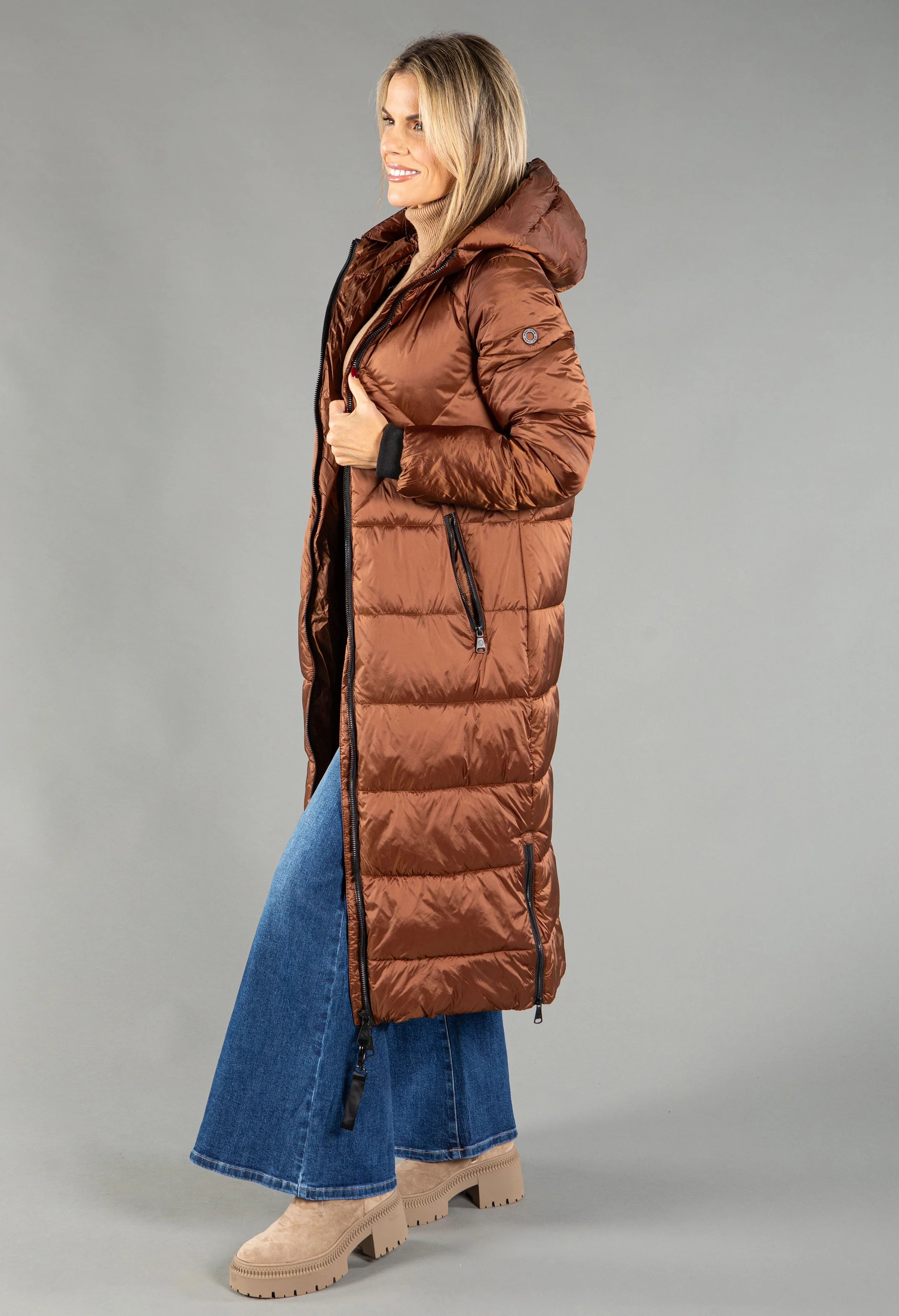 Shine Padded Coat - Image 2