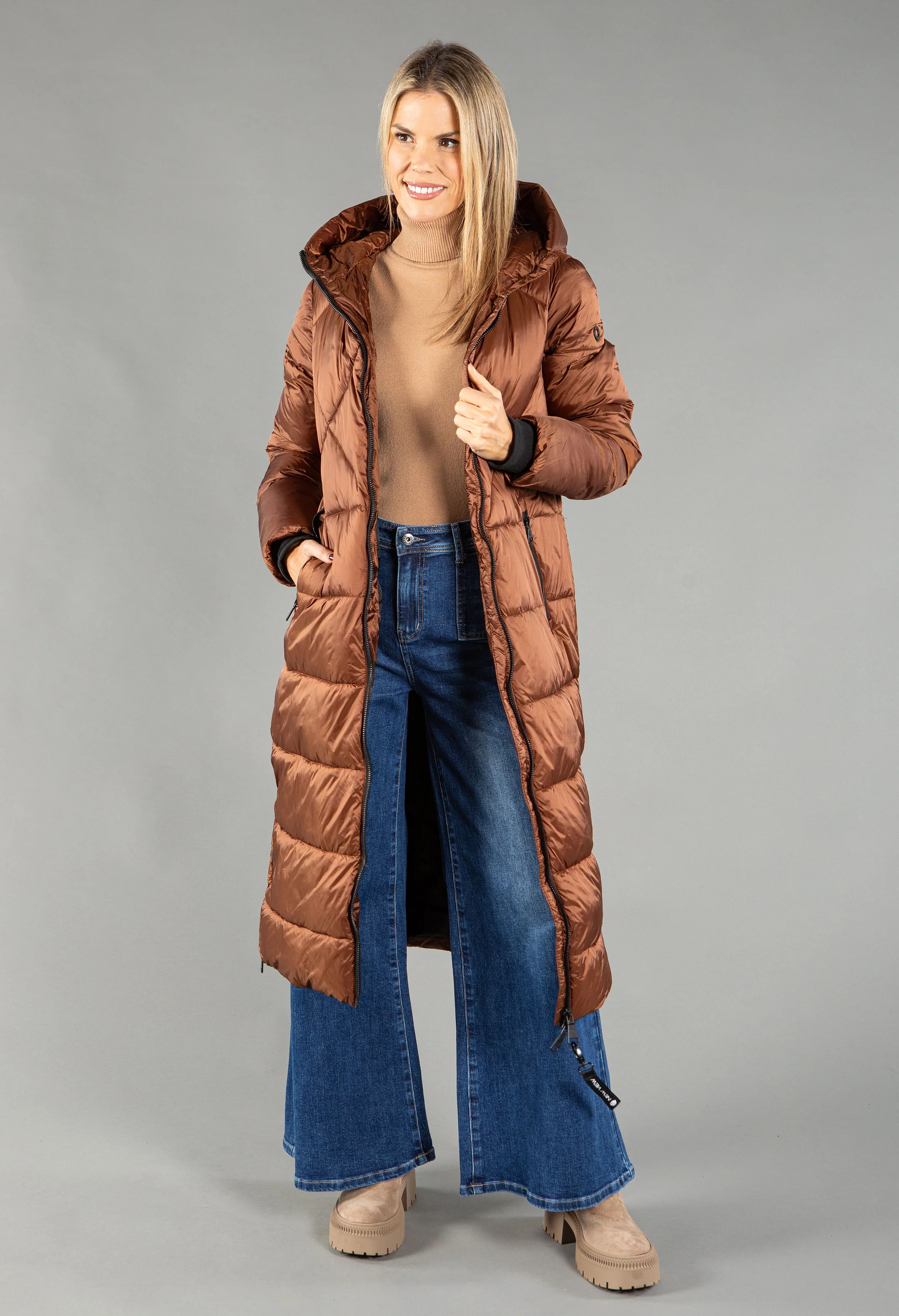 Shine Padded Coat - Image 3